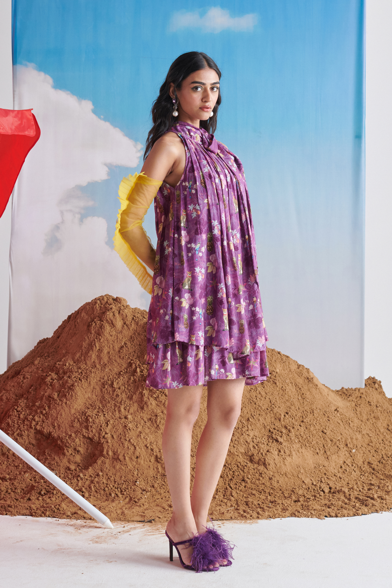 TROPICAL BANTA DRESS
