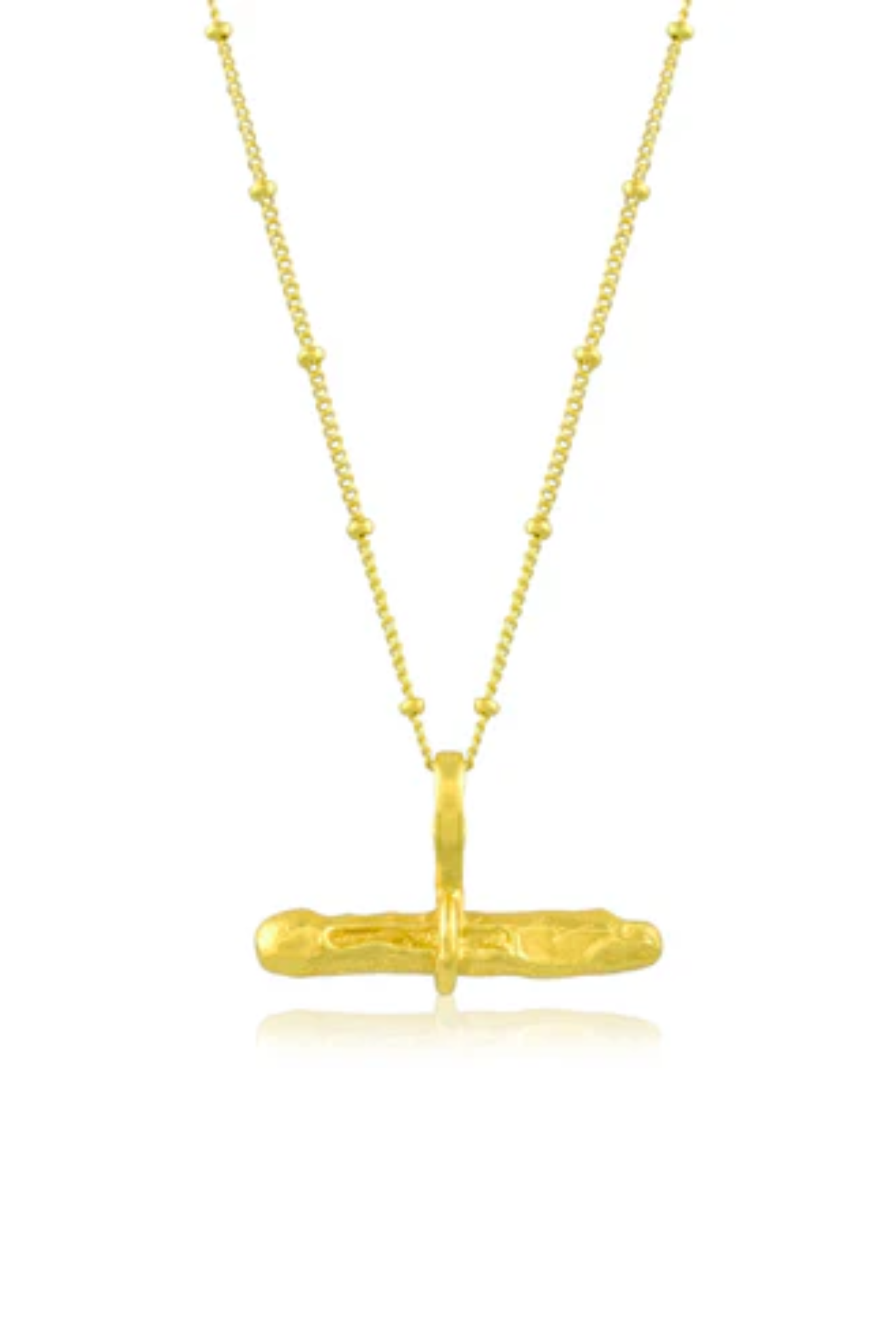 Cylindrical Bar Necklace