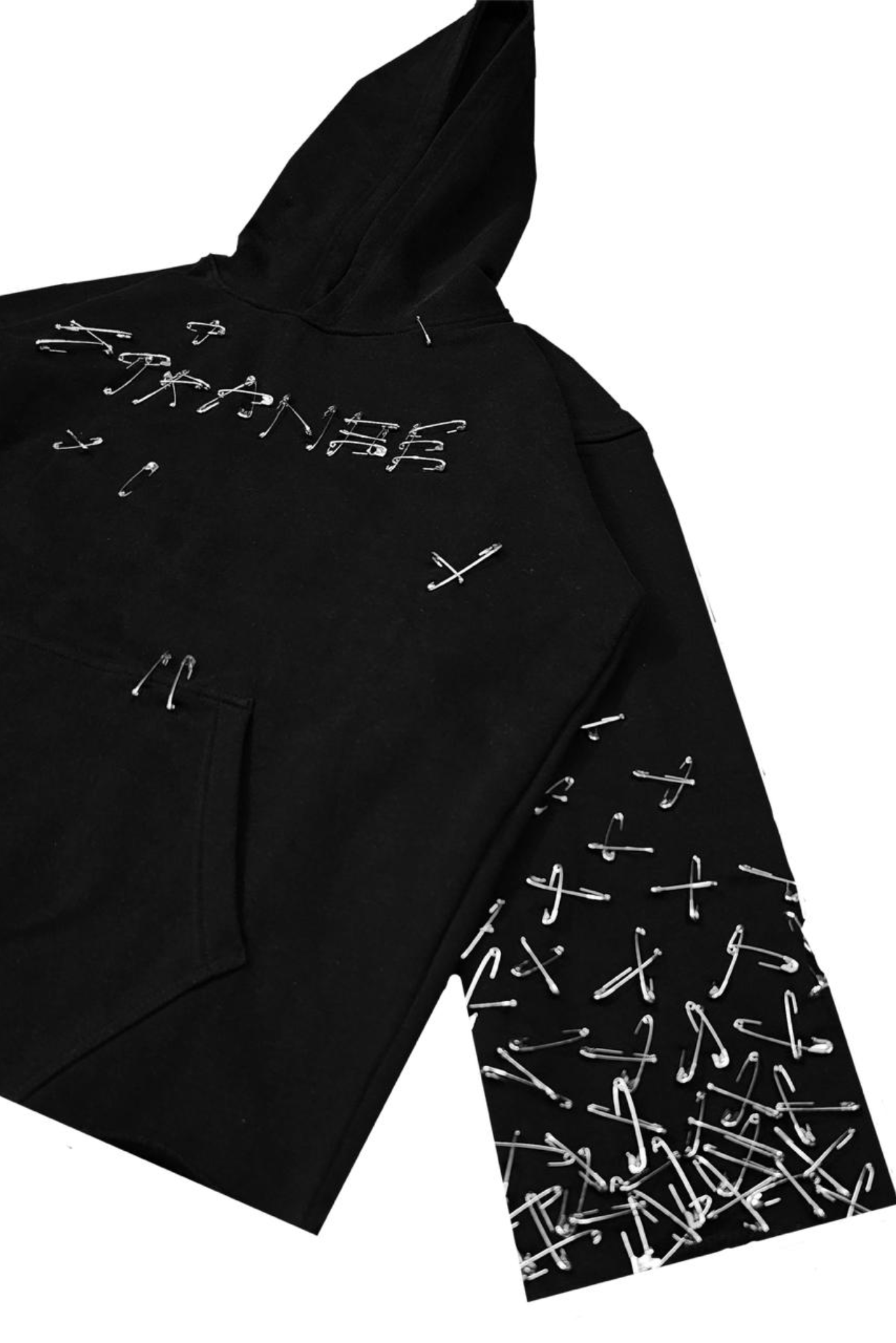 Safety  Pin Hoodie