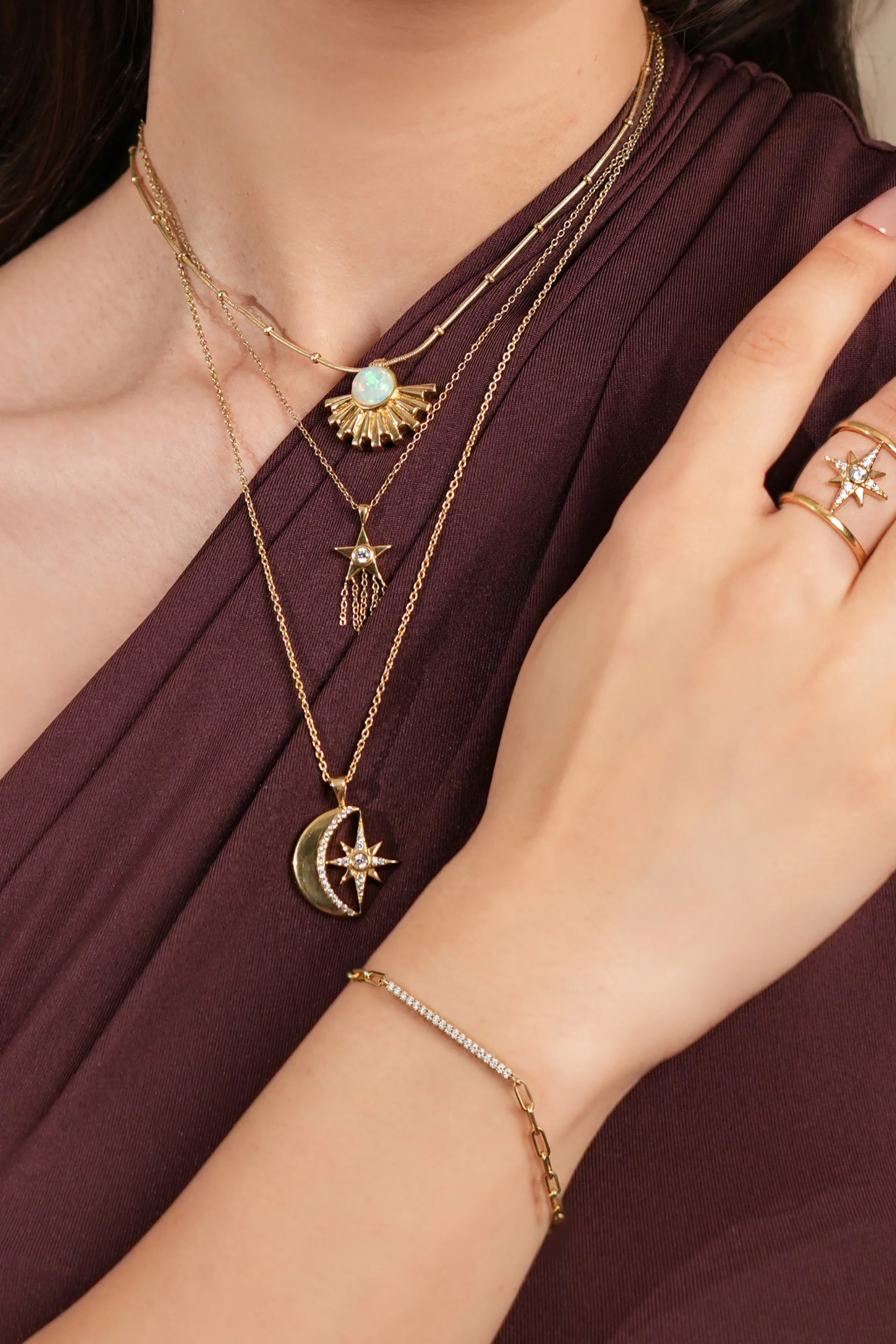 Cosmic Charm Necklace