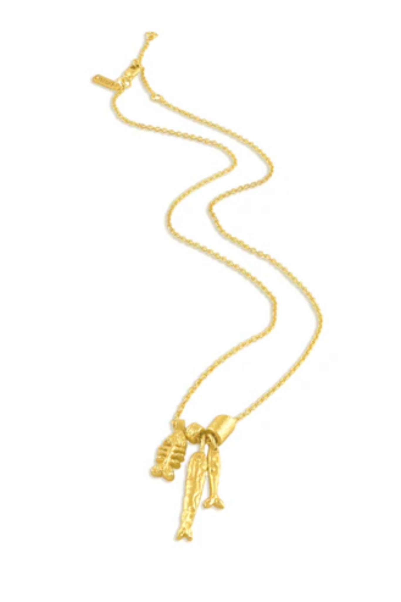 Multi Charm Chain Necklace