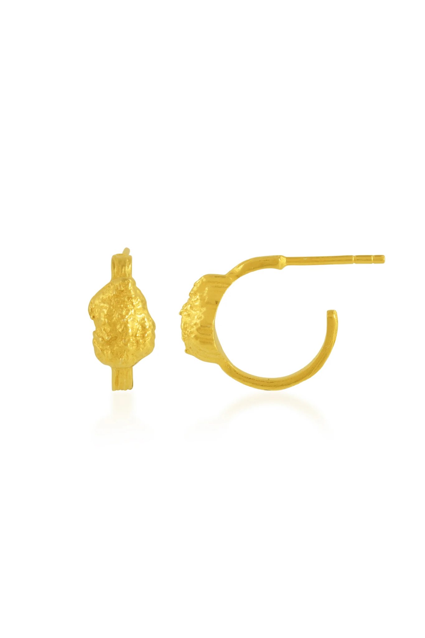 Solid Nugget Earrings