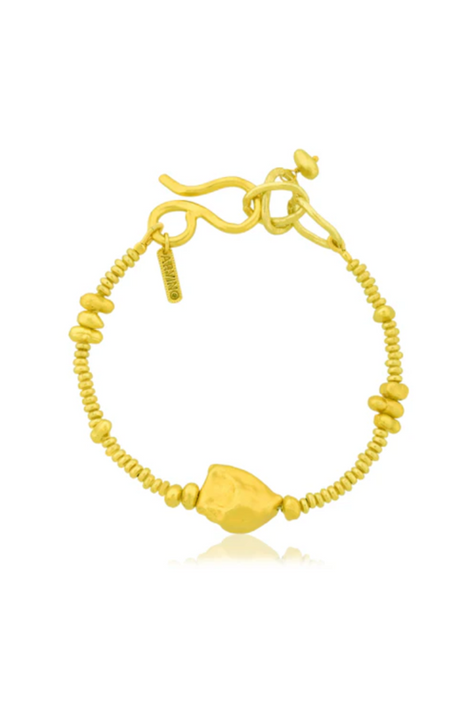 Molten Nugget Station Bracelet