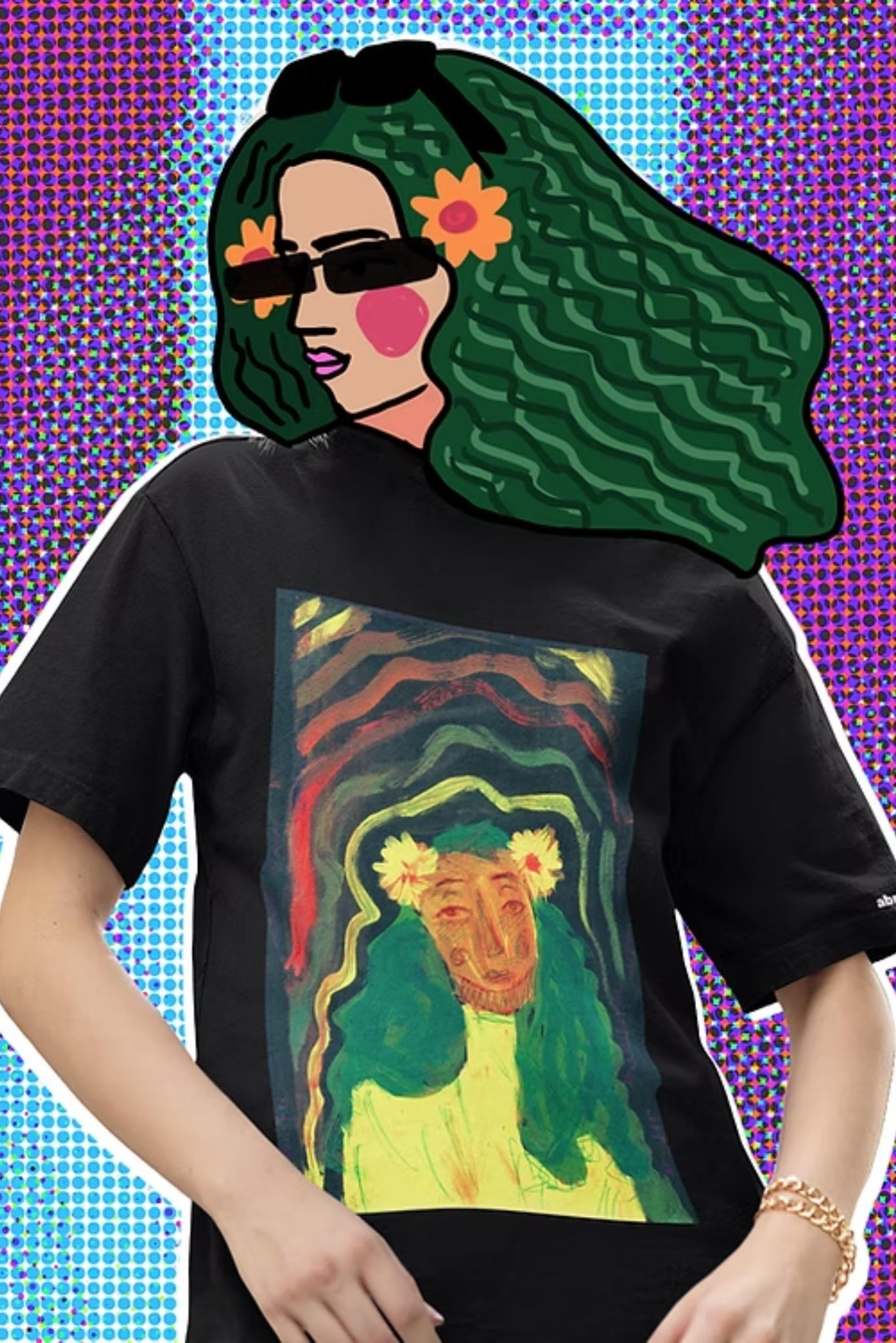 Straight Outta Gallery | Oversized Aesthetic T-shirt