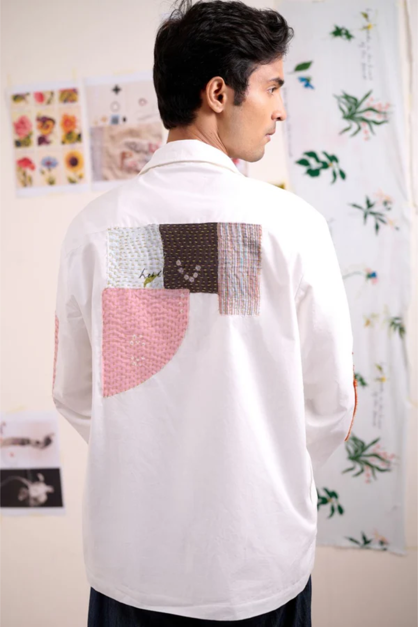 NOVELLE PATCHWORK SHIRT