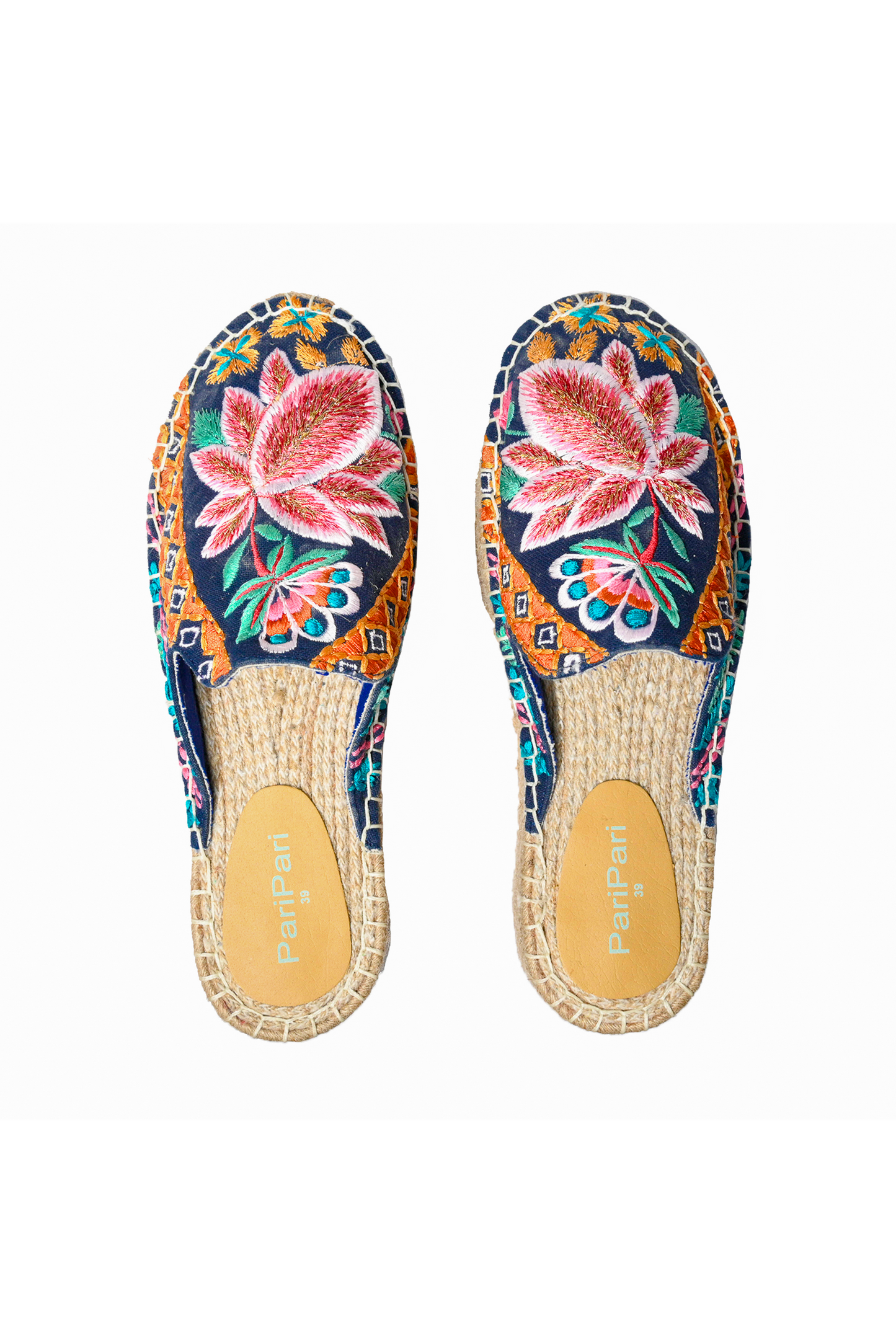 Kamal navy blue Espadrilles Platform