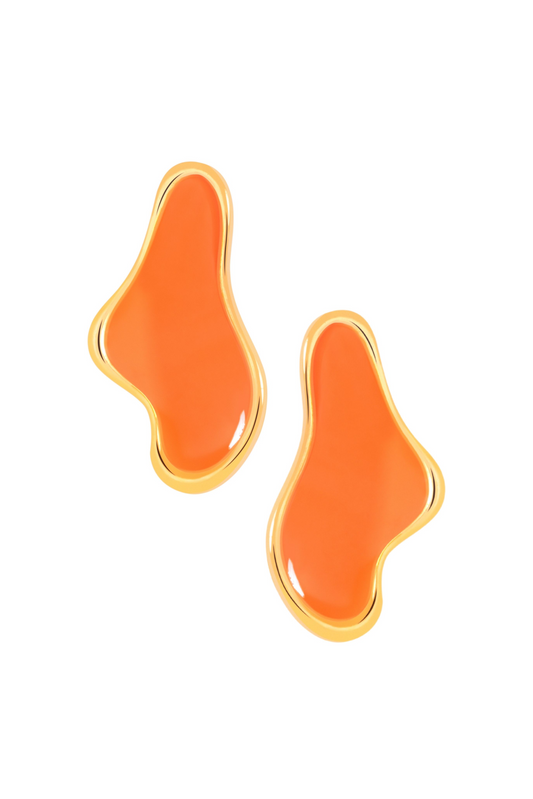 Ibiza Earrings - Orange