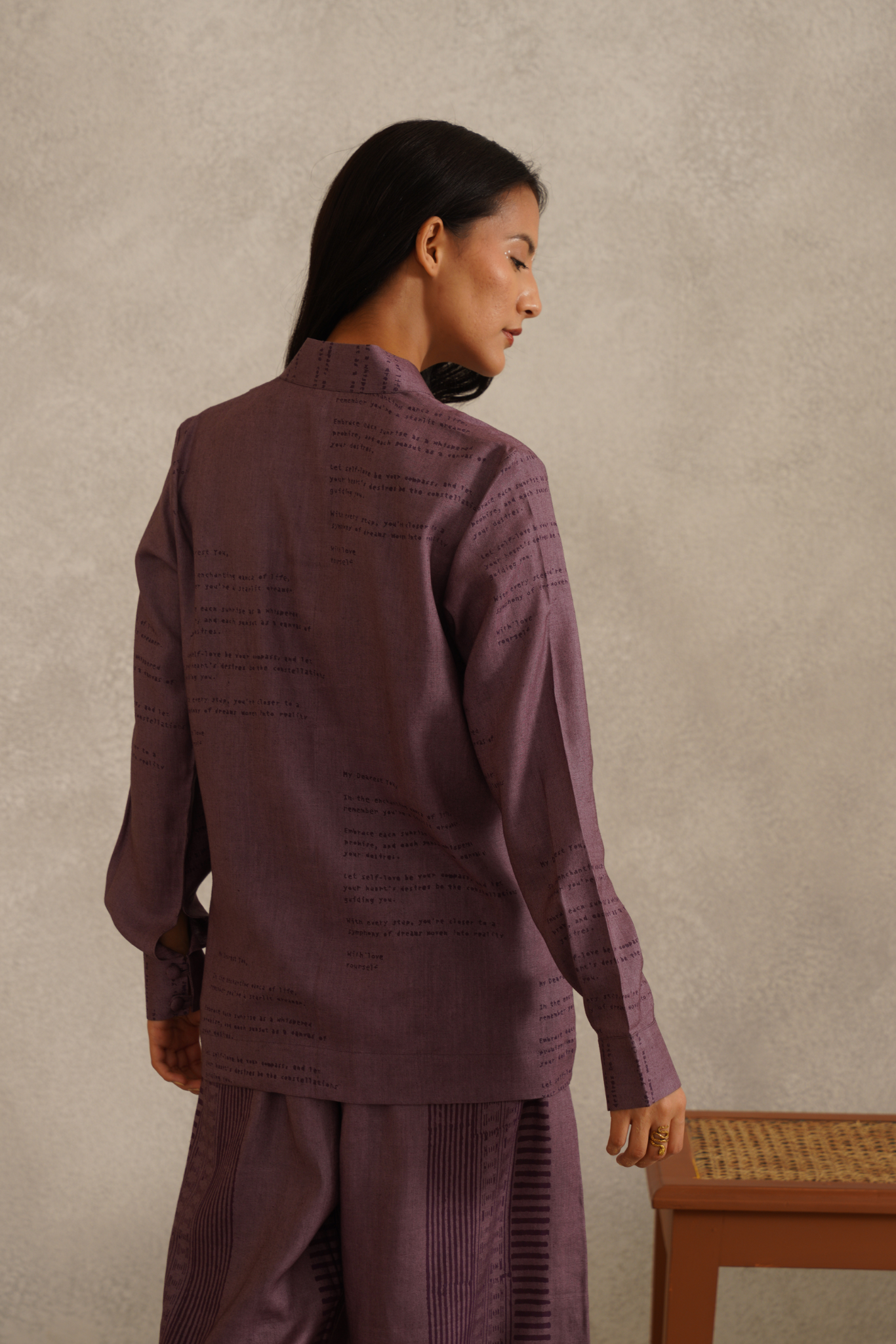 Anchor Shirt - Purple