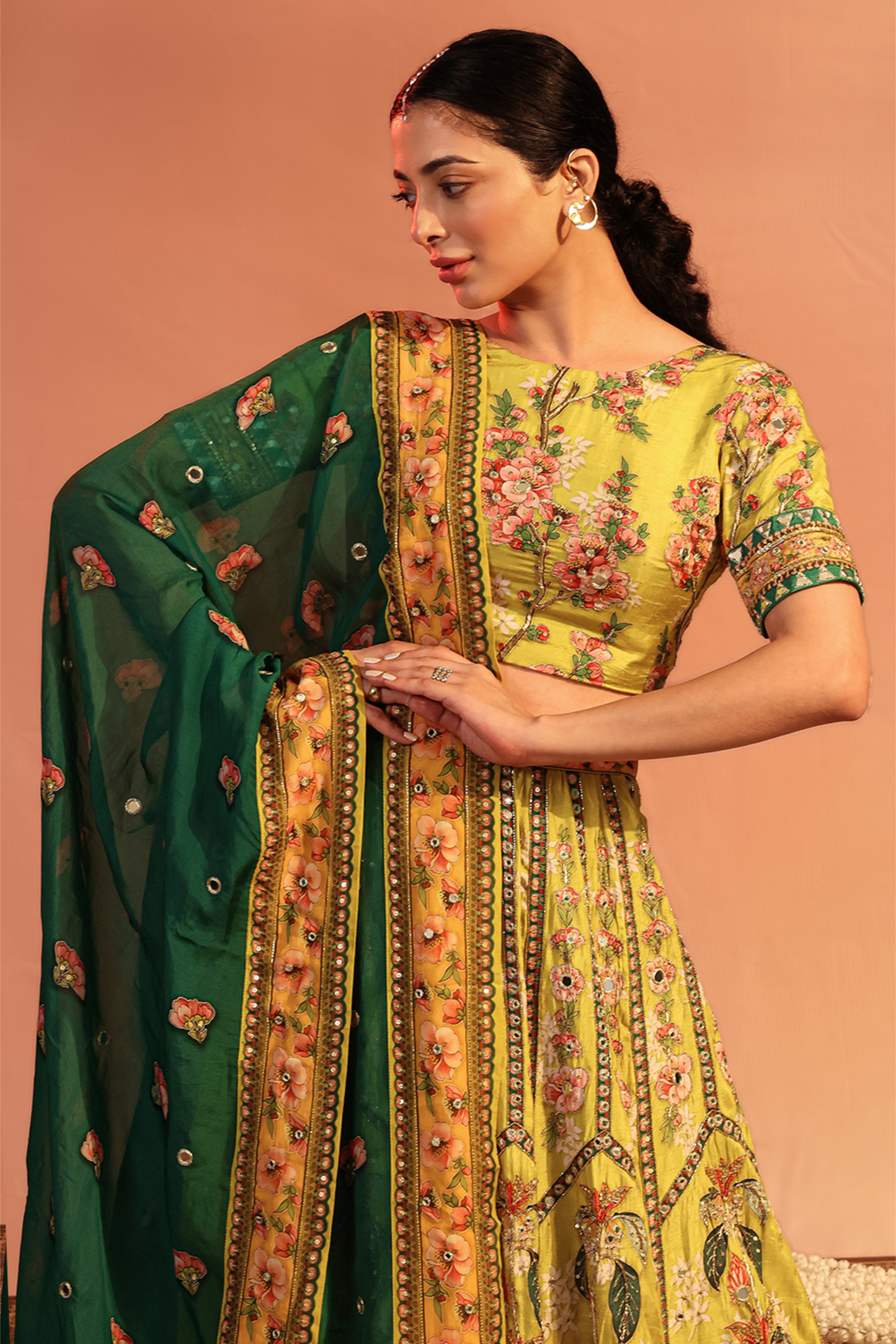 Tamaya Embroidered Lehenga set