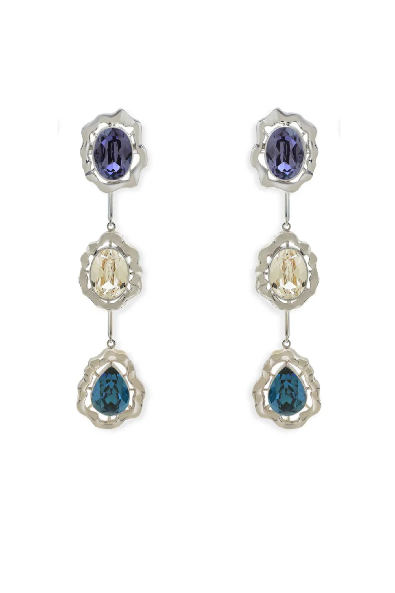 The Bloom Earrings - Silver