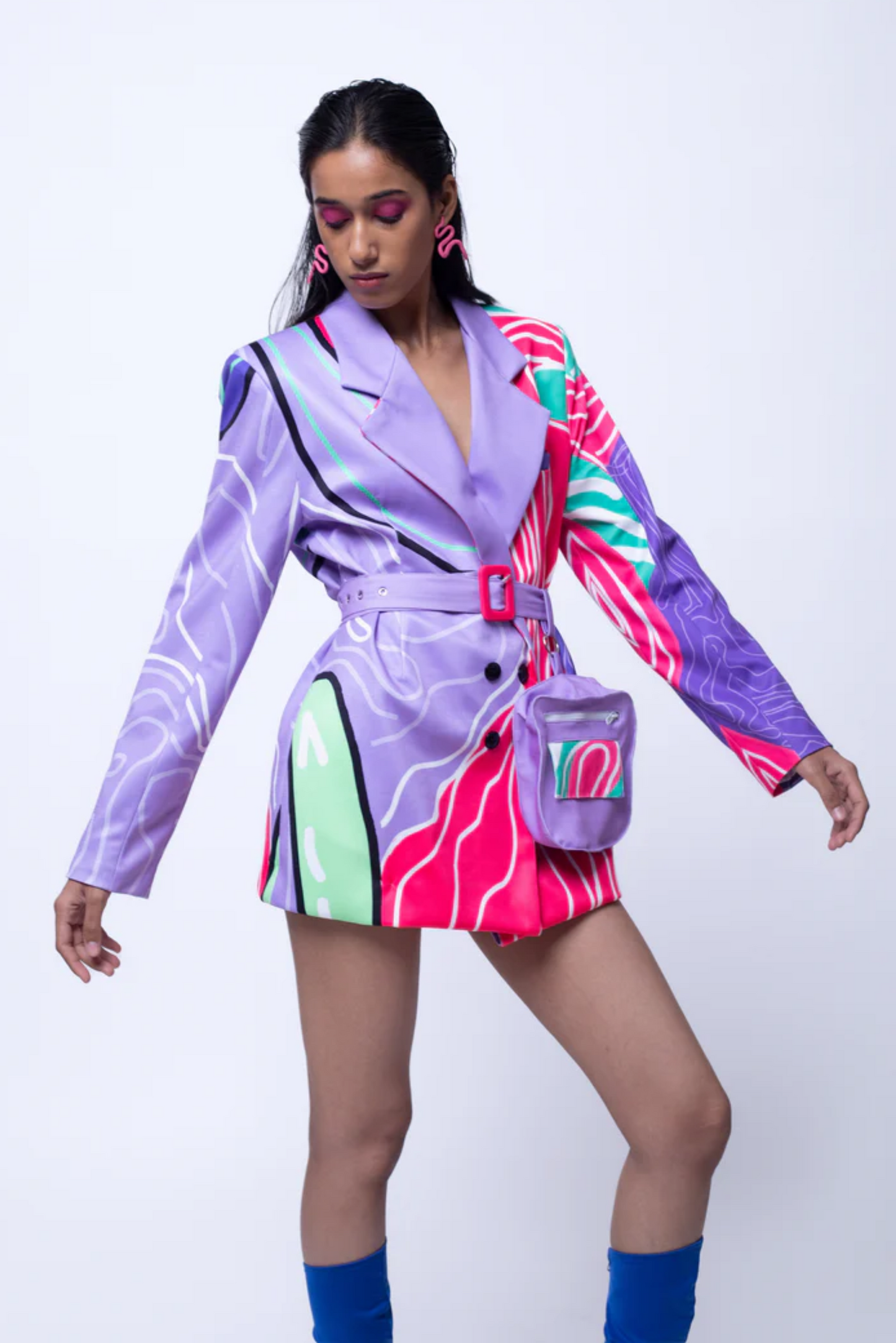 BUBBLEGUM BLAZER DRESS