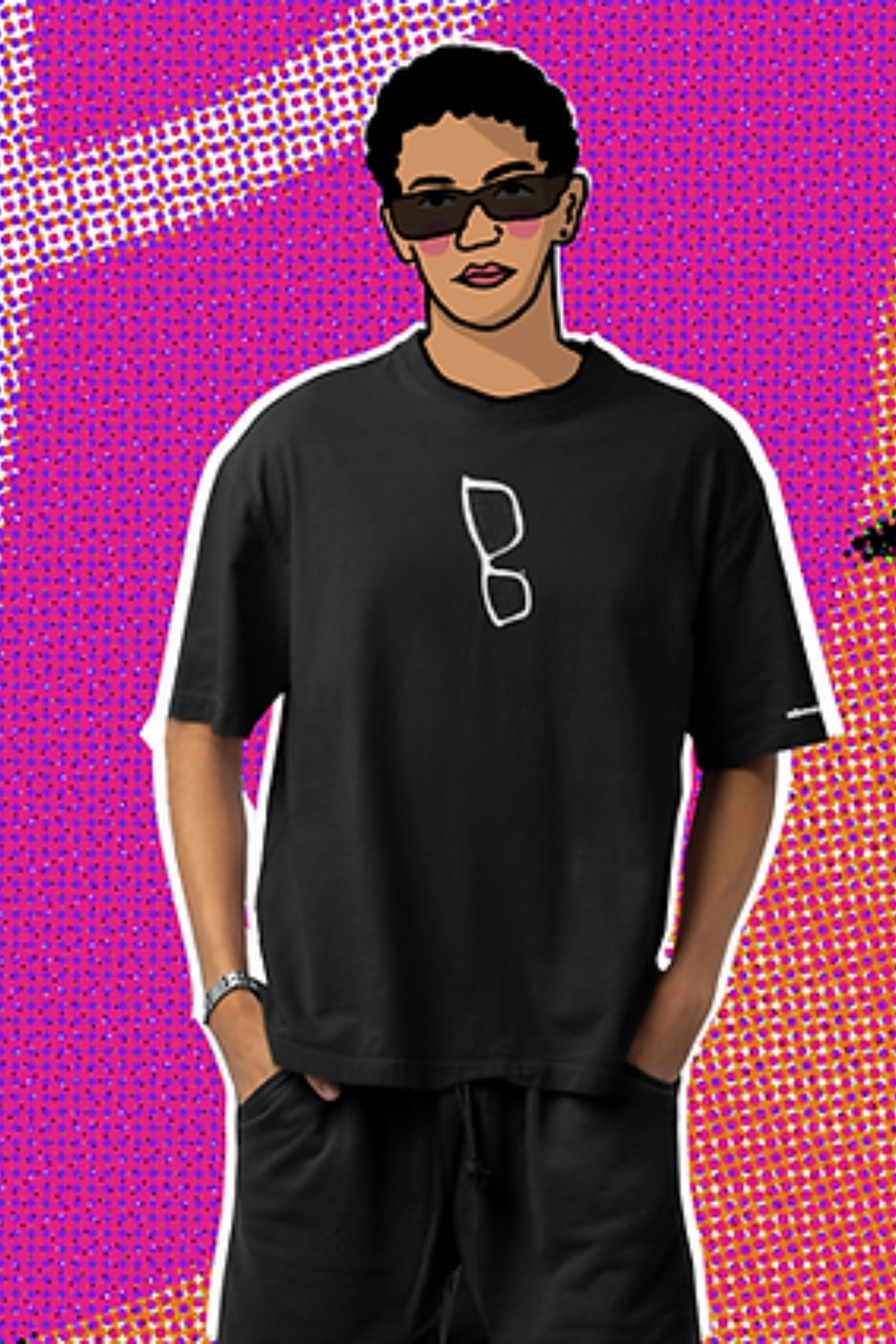 Knock Knock | Oversized Aesthetic T-shirt