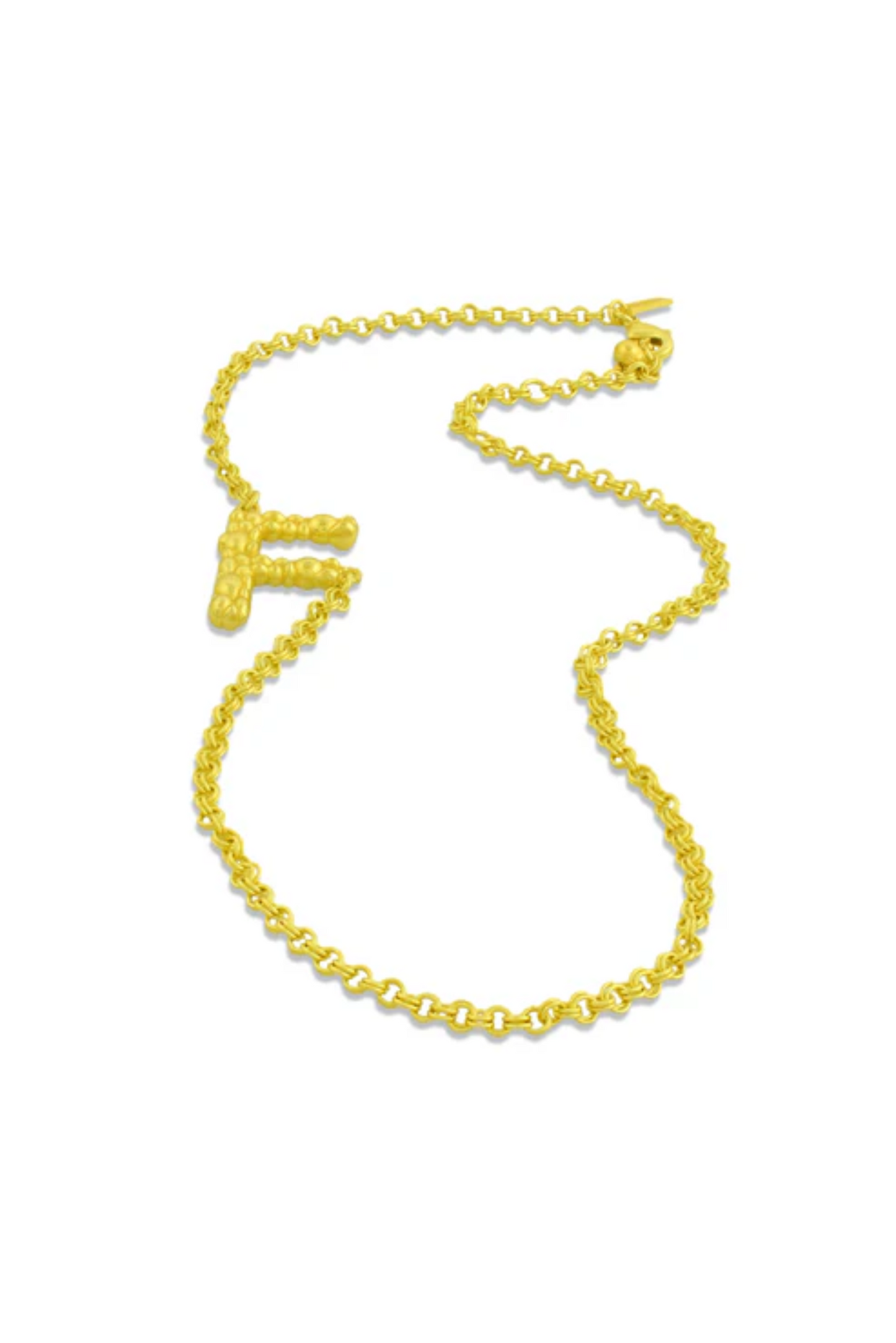Initial Own Necklace - F