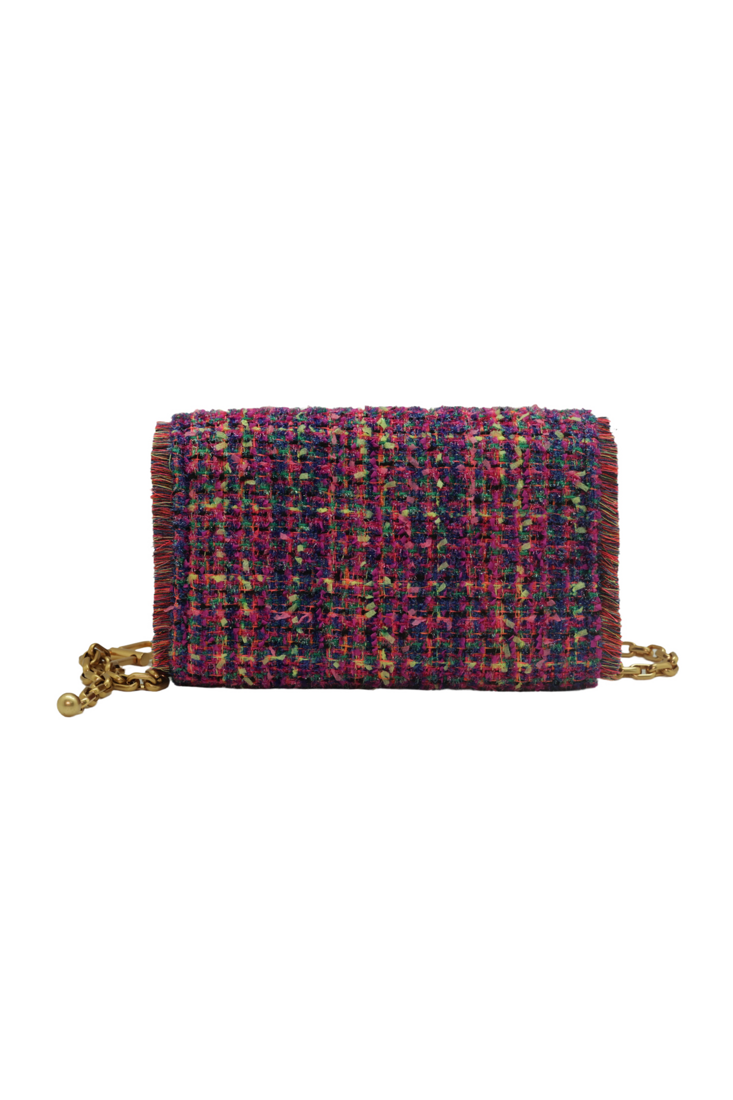 Boucle Fucia Clutch Bag