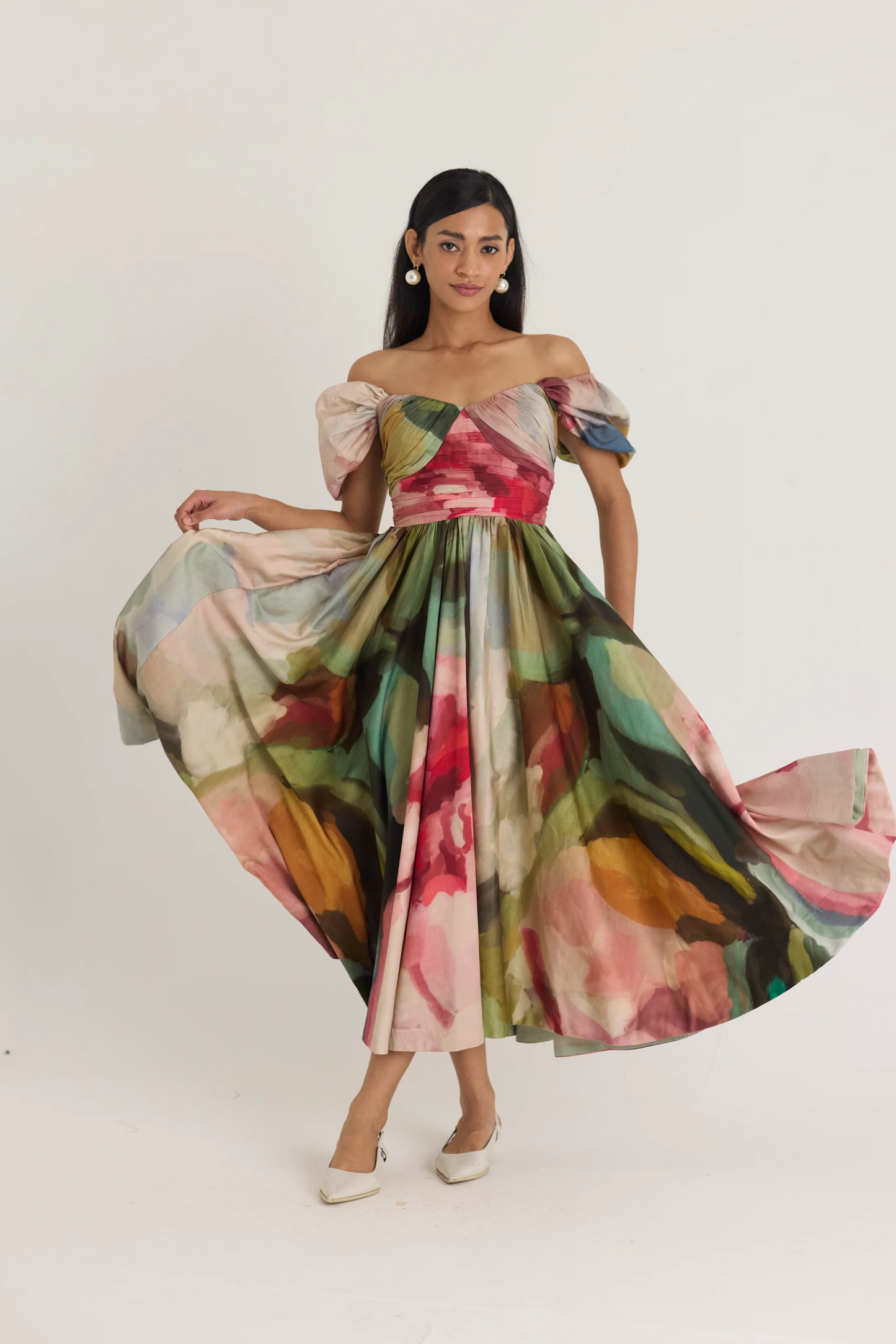 Tilly Puff Sleeve Dress