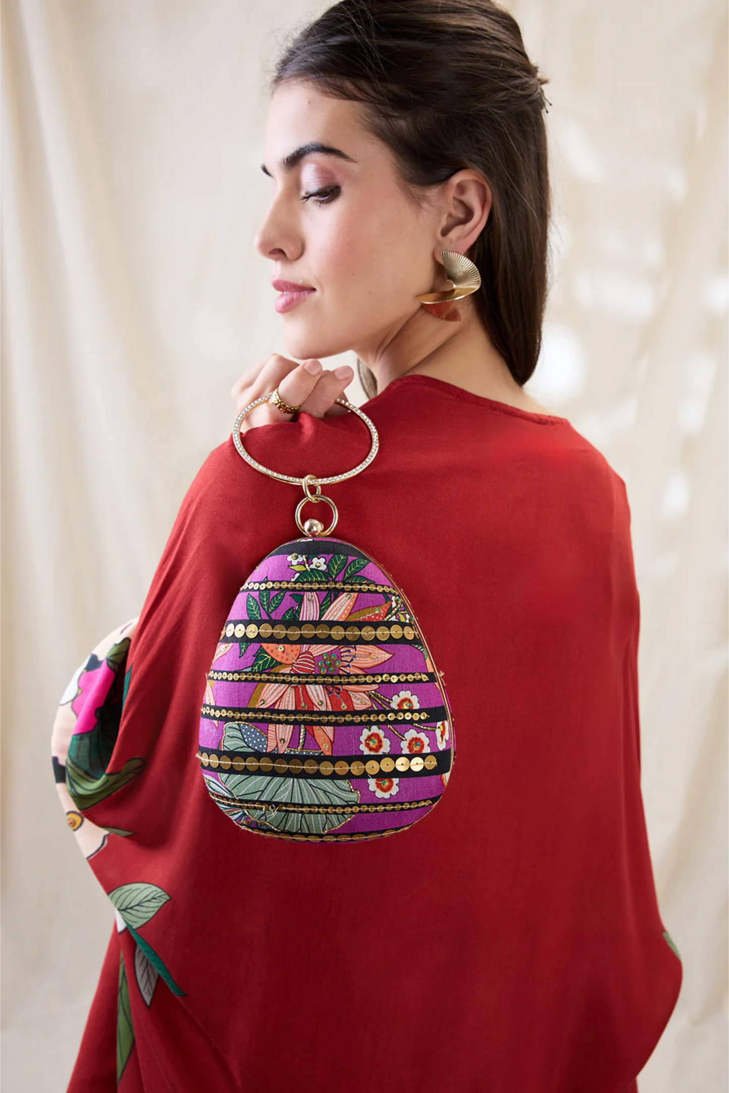 Aarani Embellished Clutch Bag
