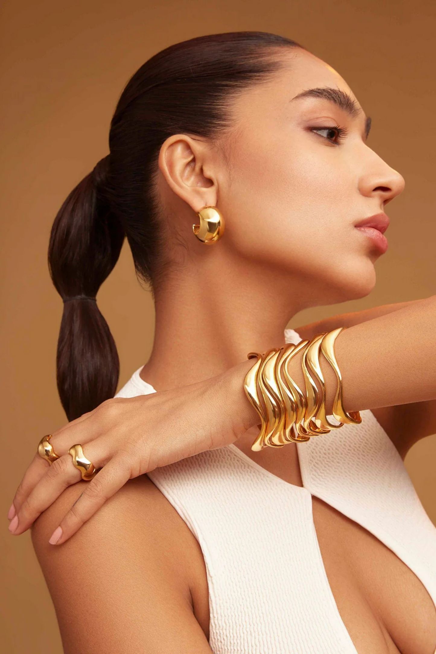 Livia Bangle - Golden