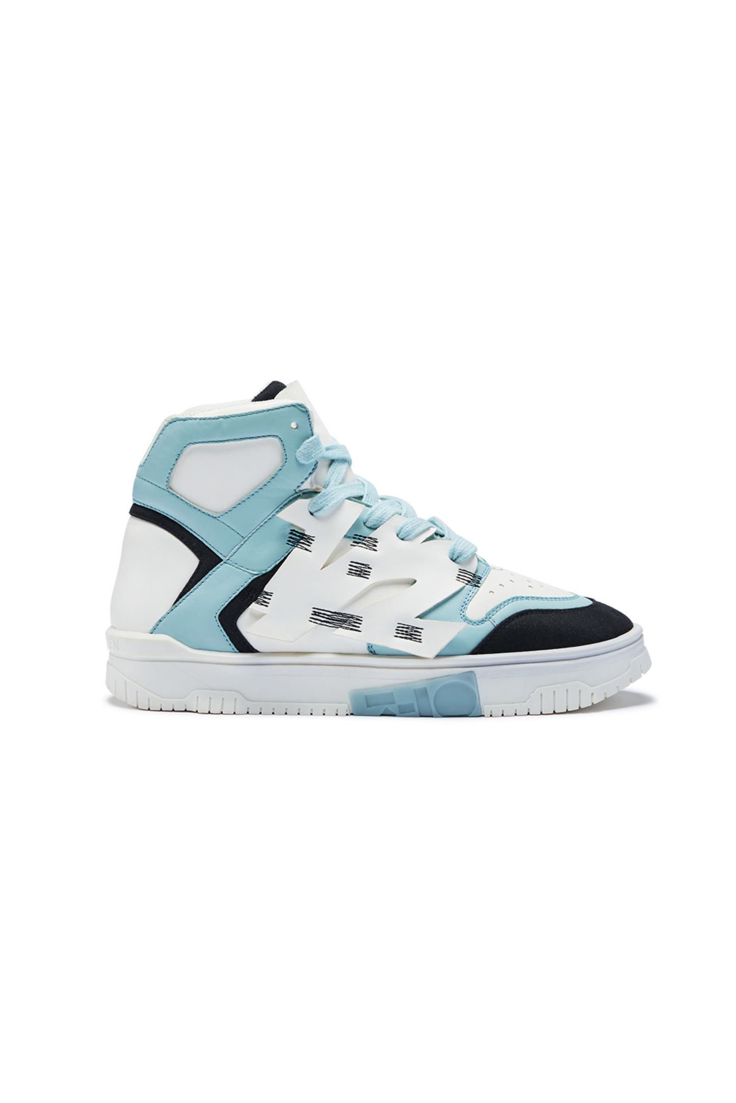 736 Cloud White High-Top Sneakers