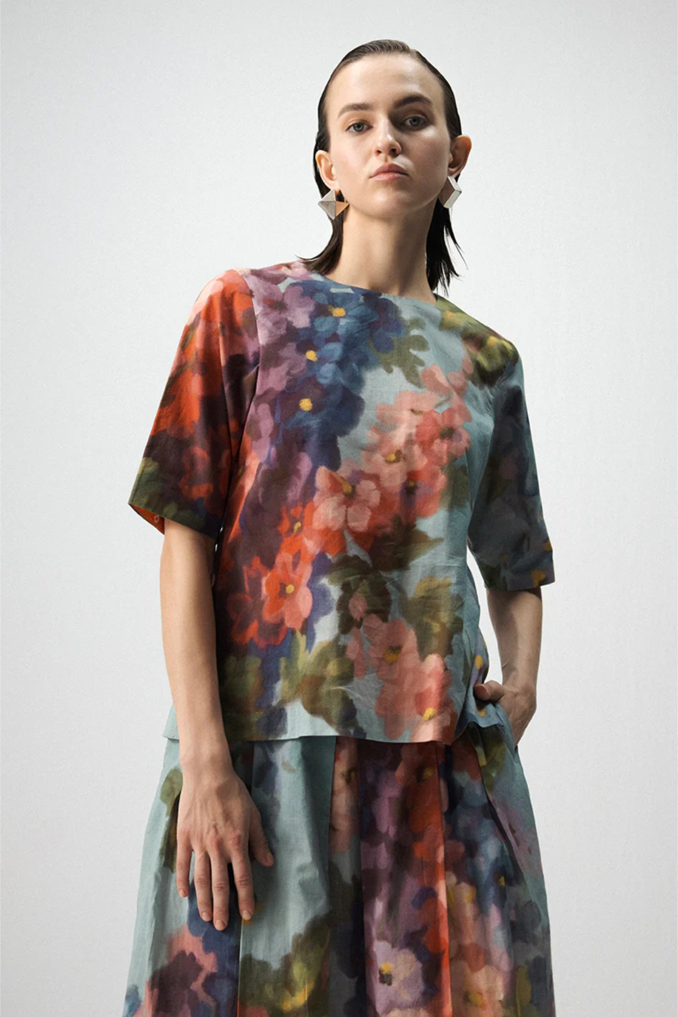 DARLINGTON TOP & SKIRT SET