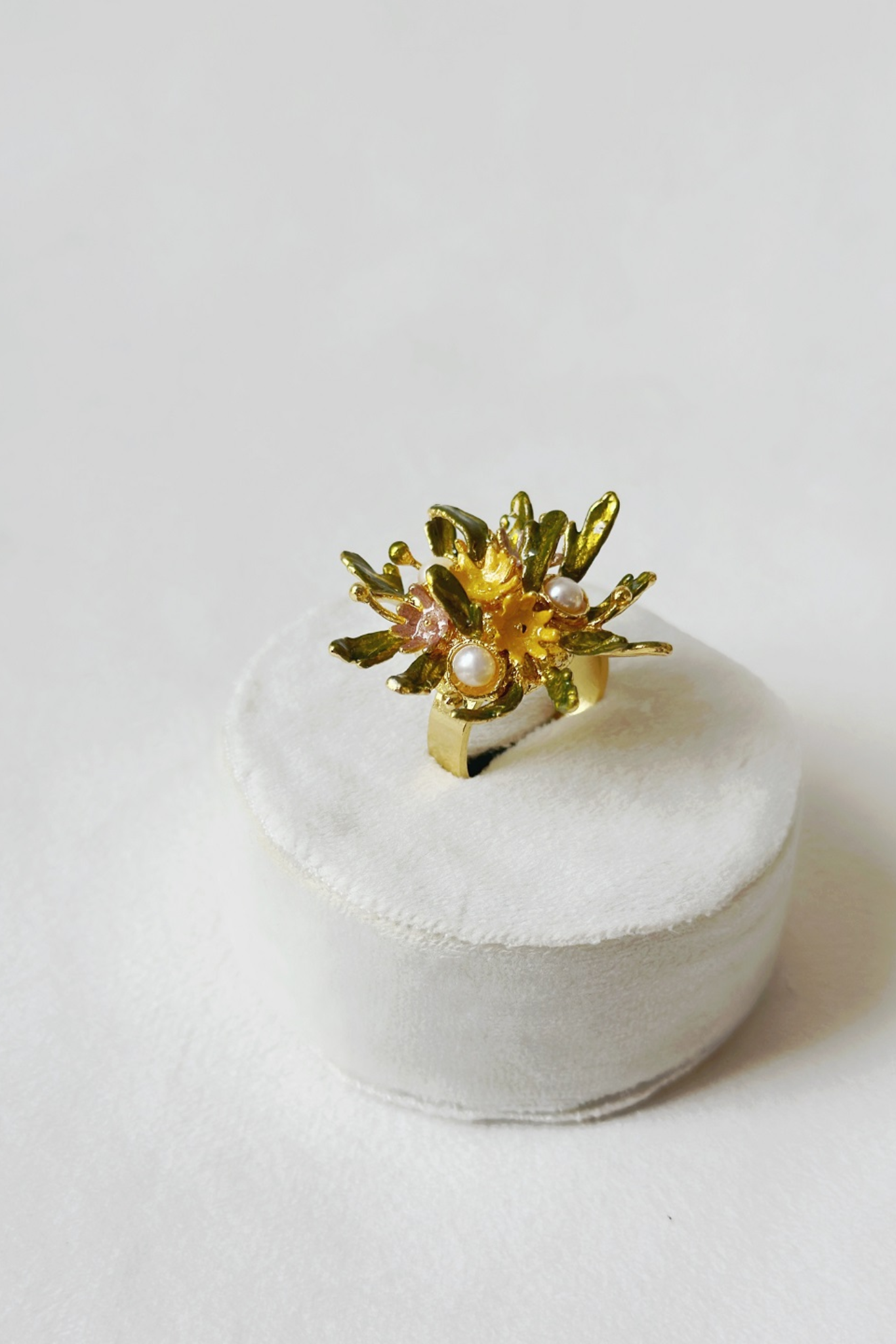 Flower Burst Ring - Pastel Garden