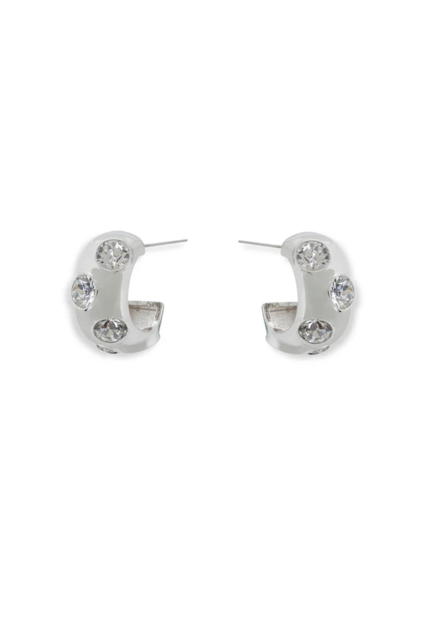 The Signet Earrings - Silver