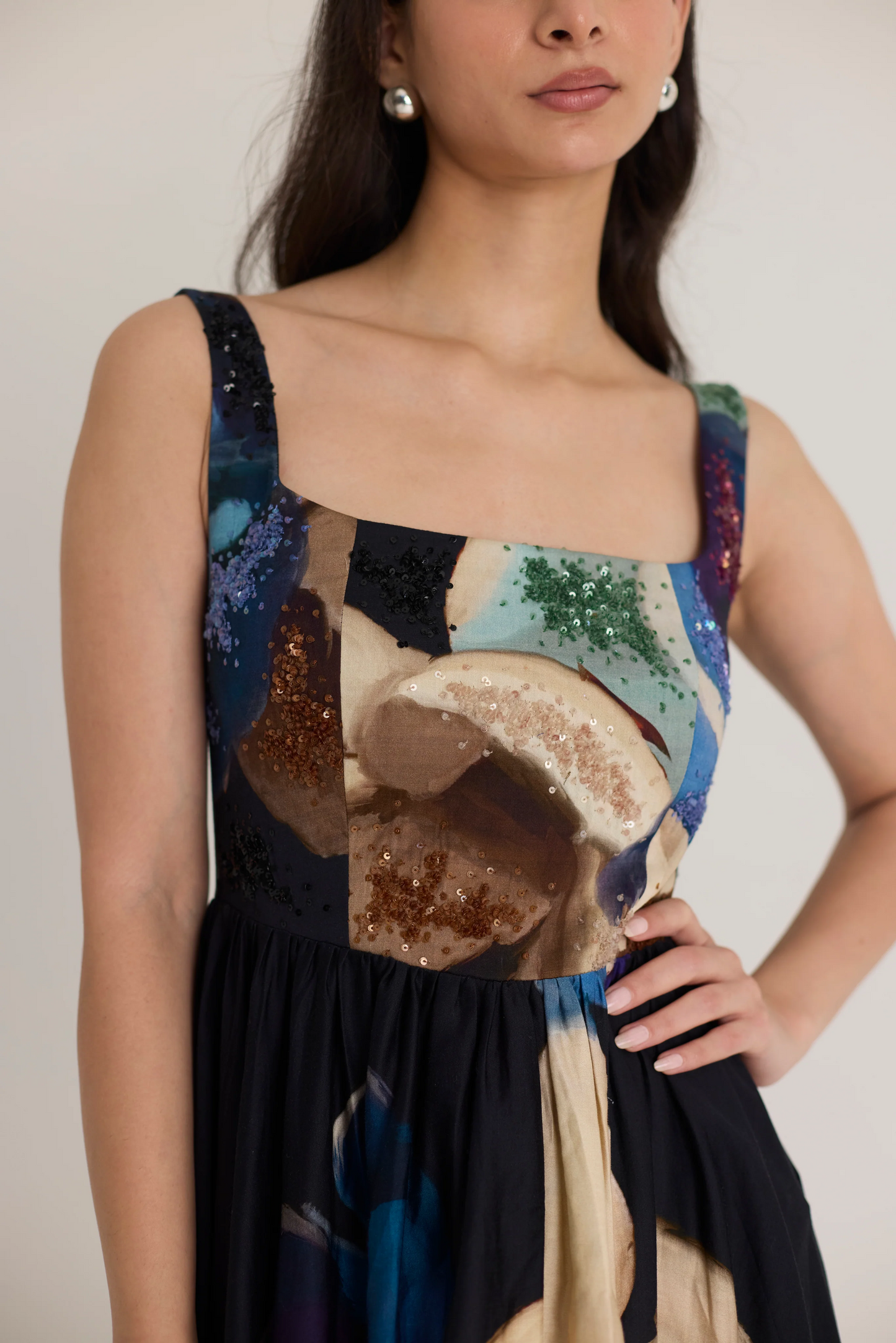 Rocco Embroidered Cherry Dress