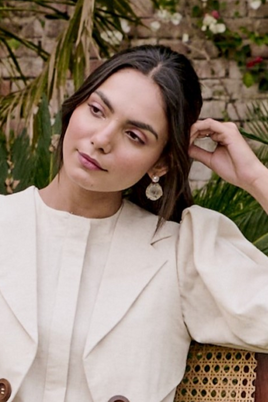 Pearl Druzy Drops