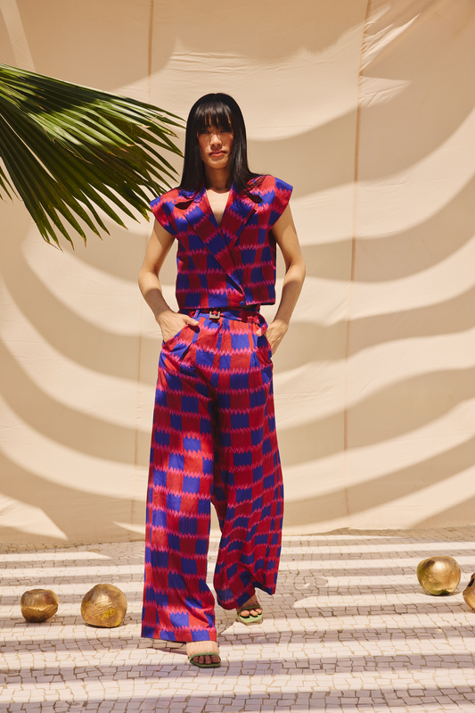 Checkmate Chic - Vest