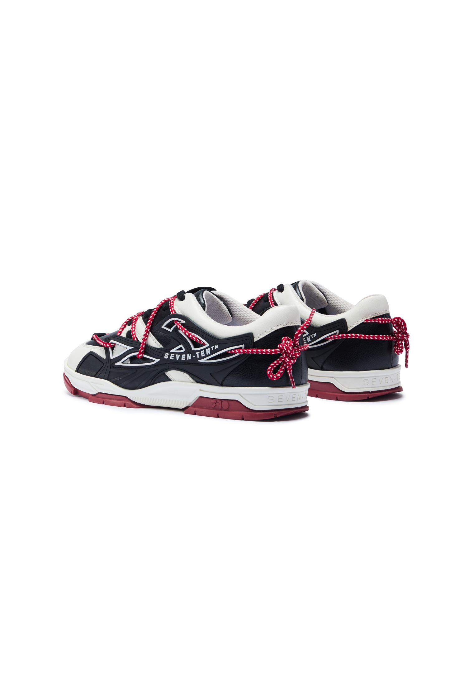 738 Deep Red Magma Low-Top Sneakers