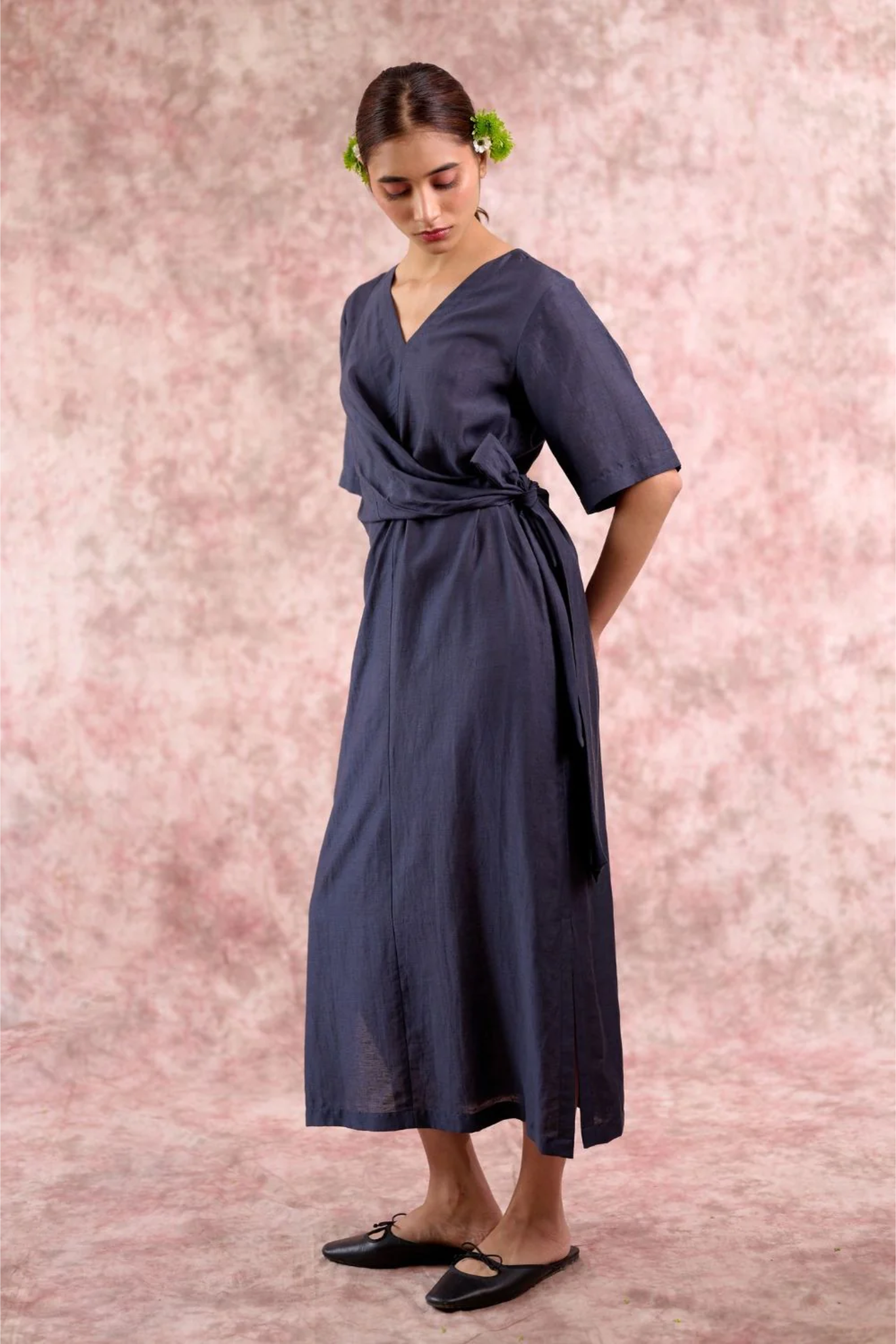 EDEN NAVY DRESS