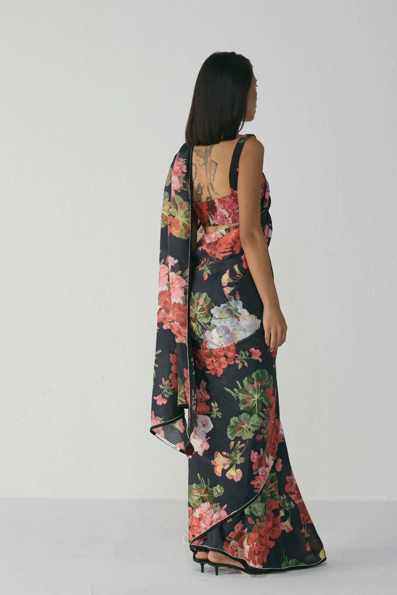 BLOODY MARY SILK SAREE