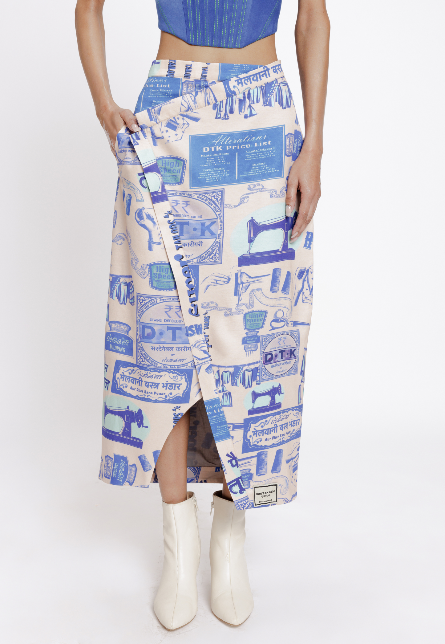 Karkhana Wrap Skirt