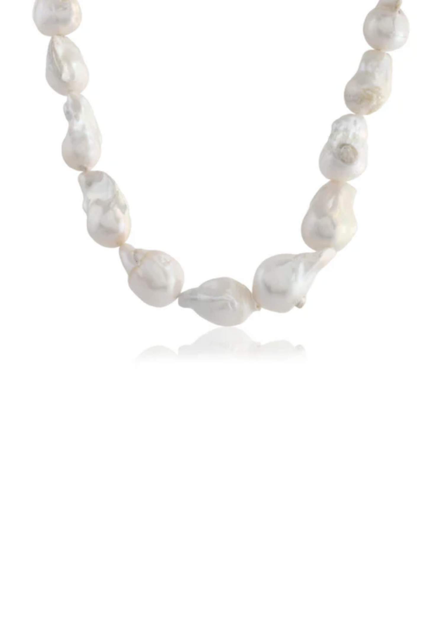 Chunky Baroque Pearl Necklace