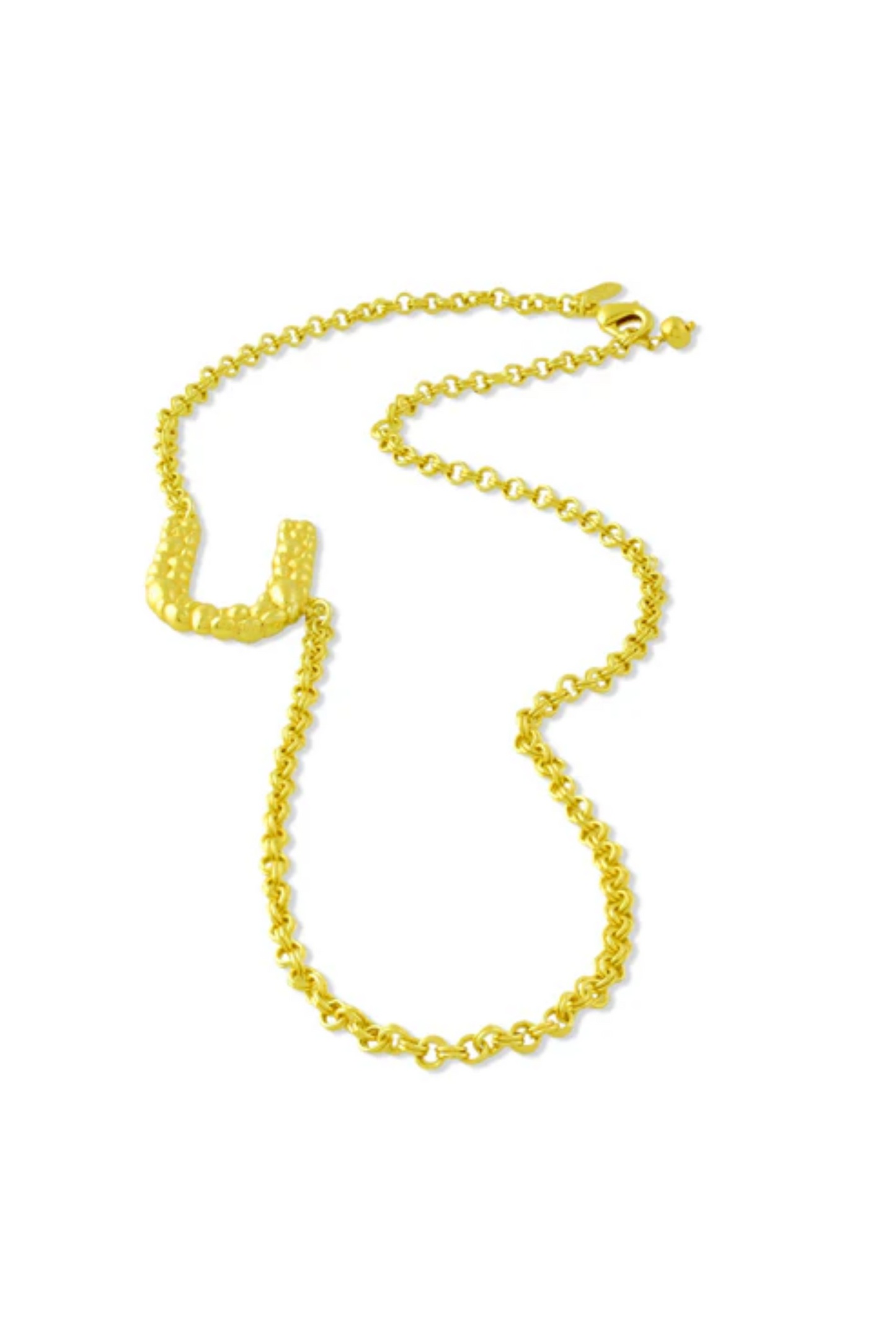 Initial Own Necklace - U