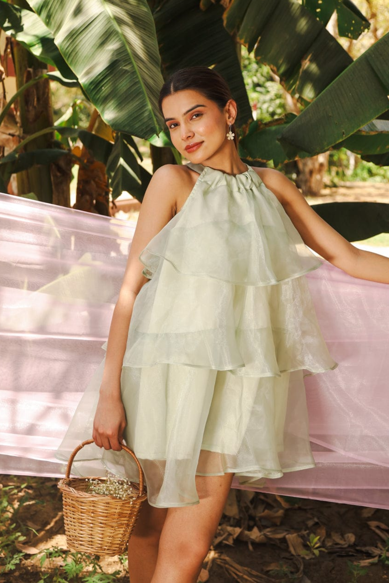 Pistachio Mini Dress