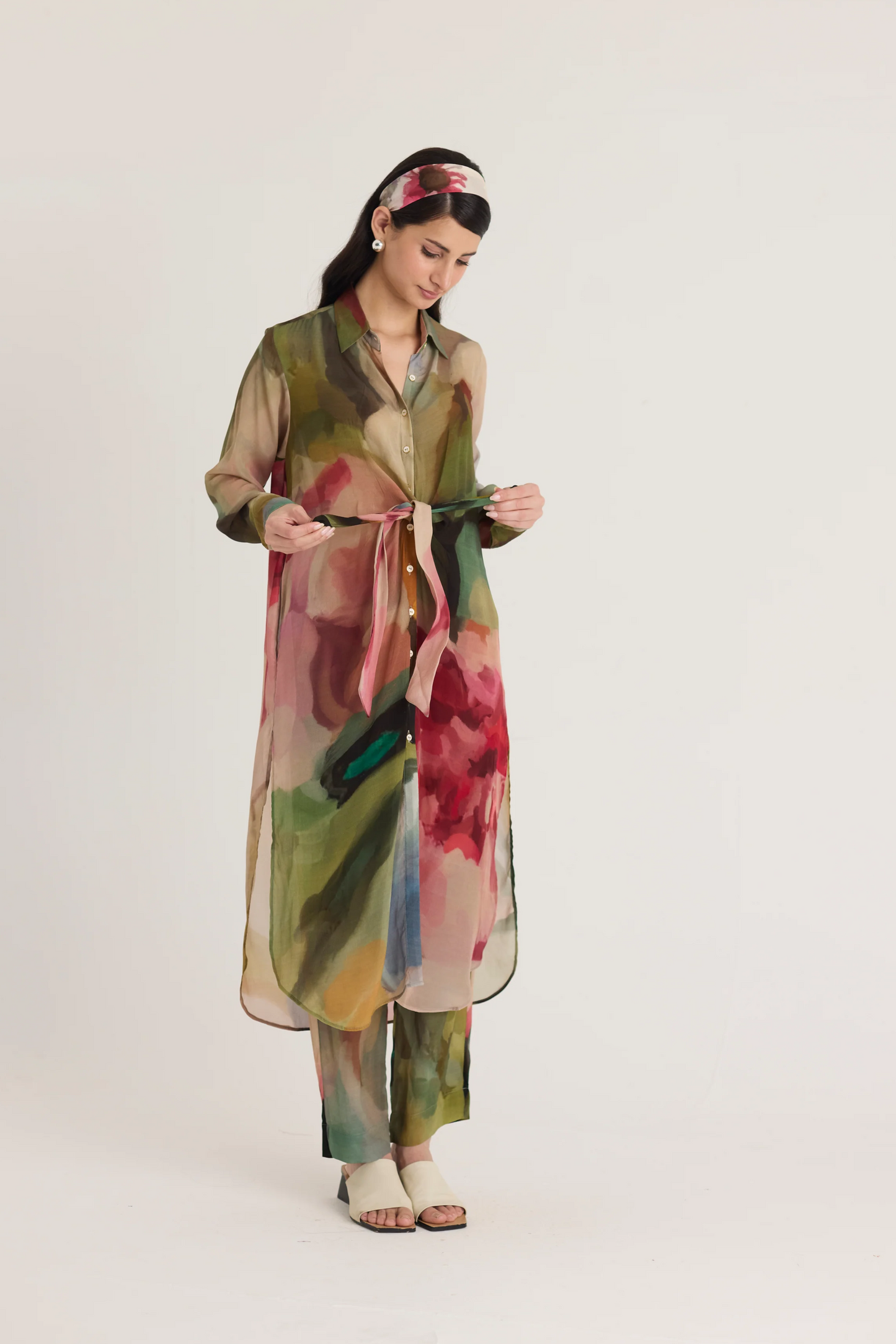 Tilly Wrap Kurta Set