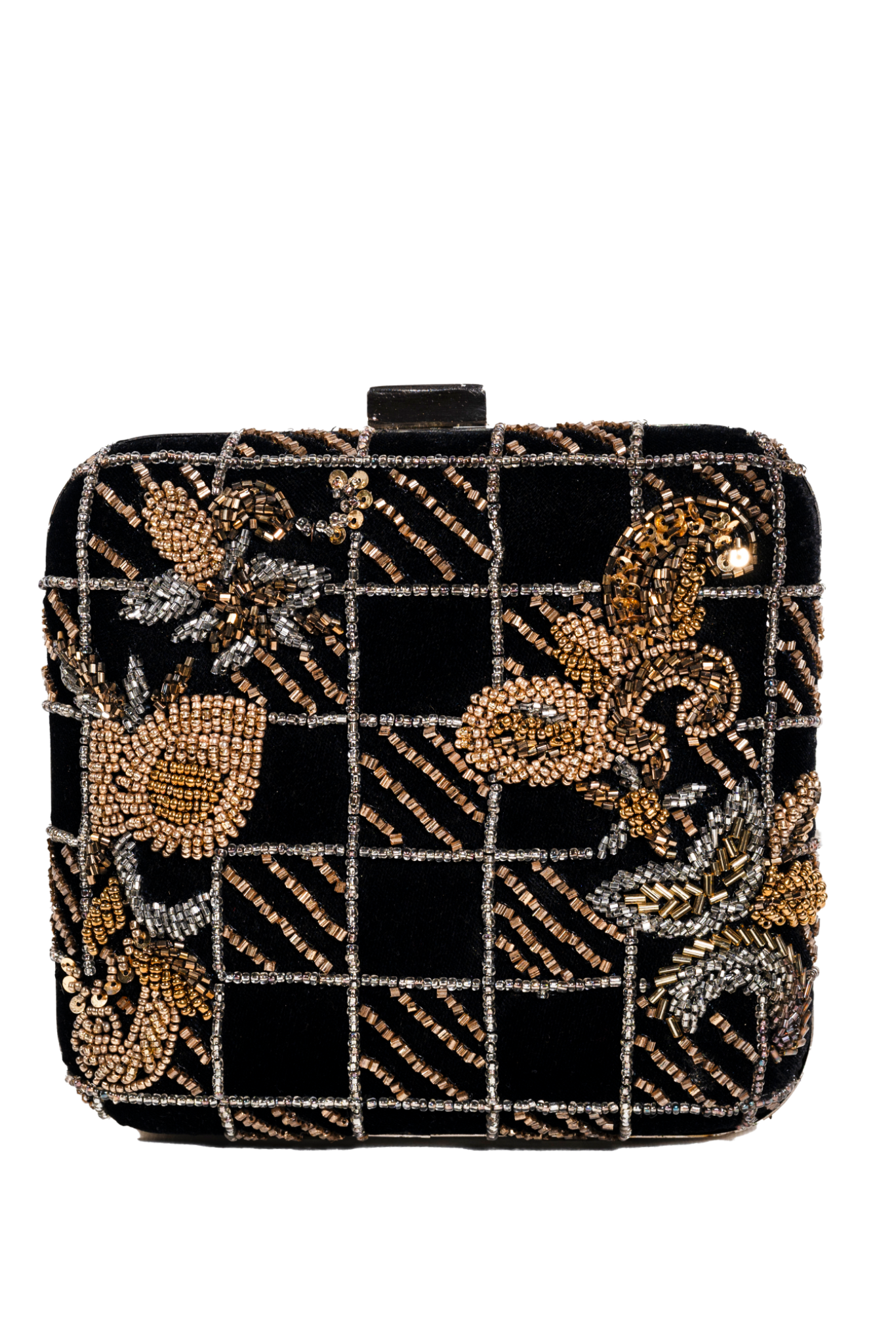 Radiant evening clutch