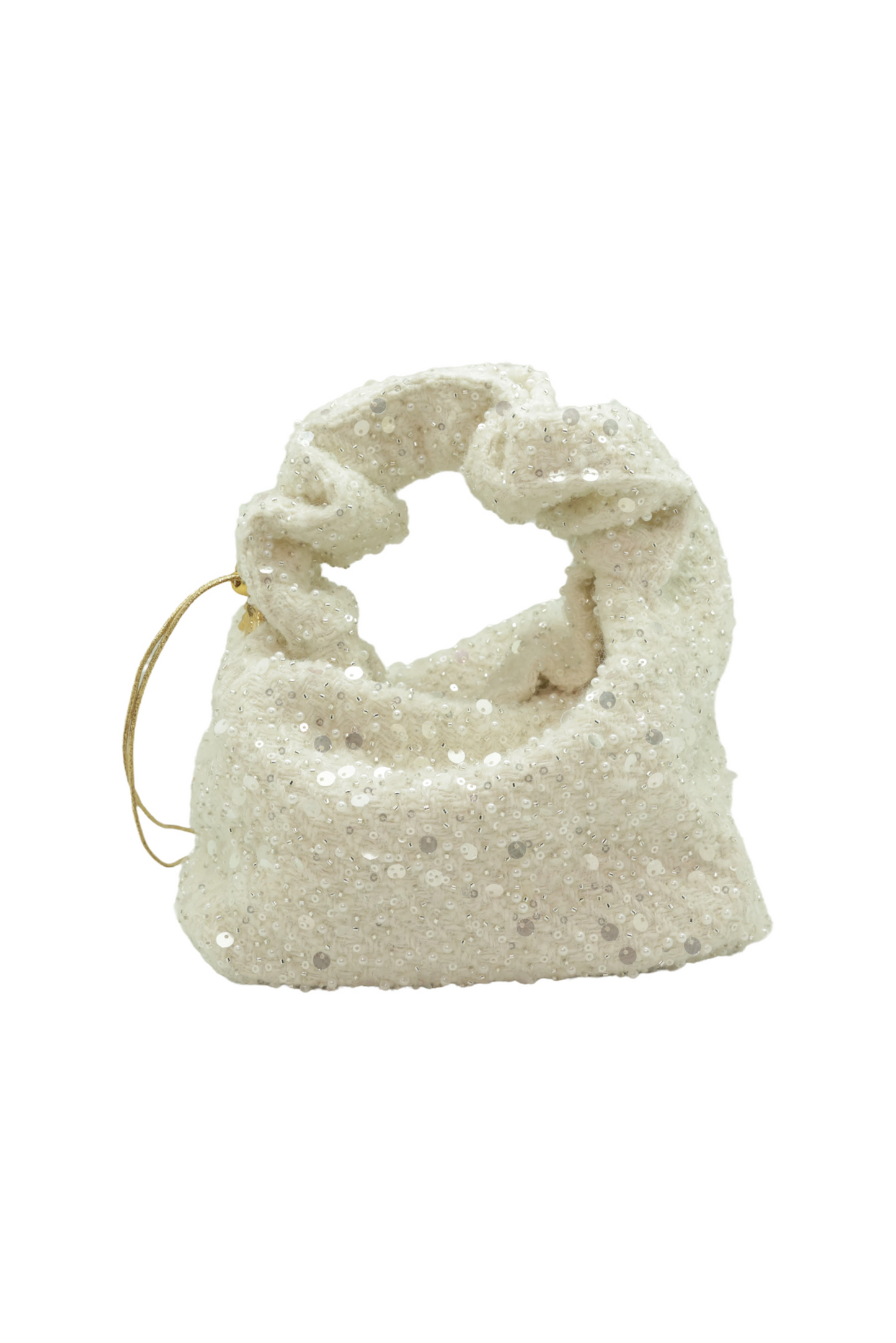 White & Pearl Celest Cloud Bag