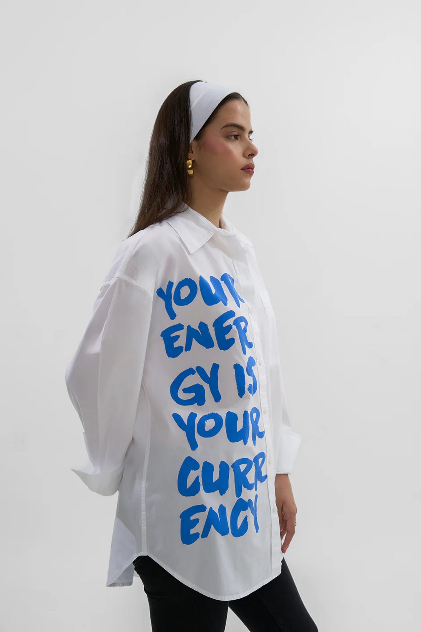 The Jhanavi Shirt - White