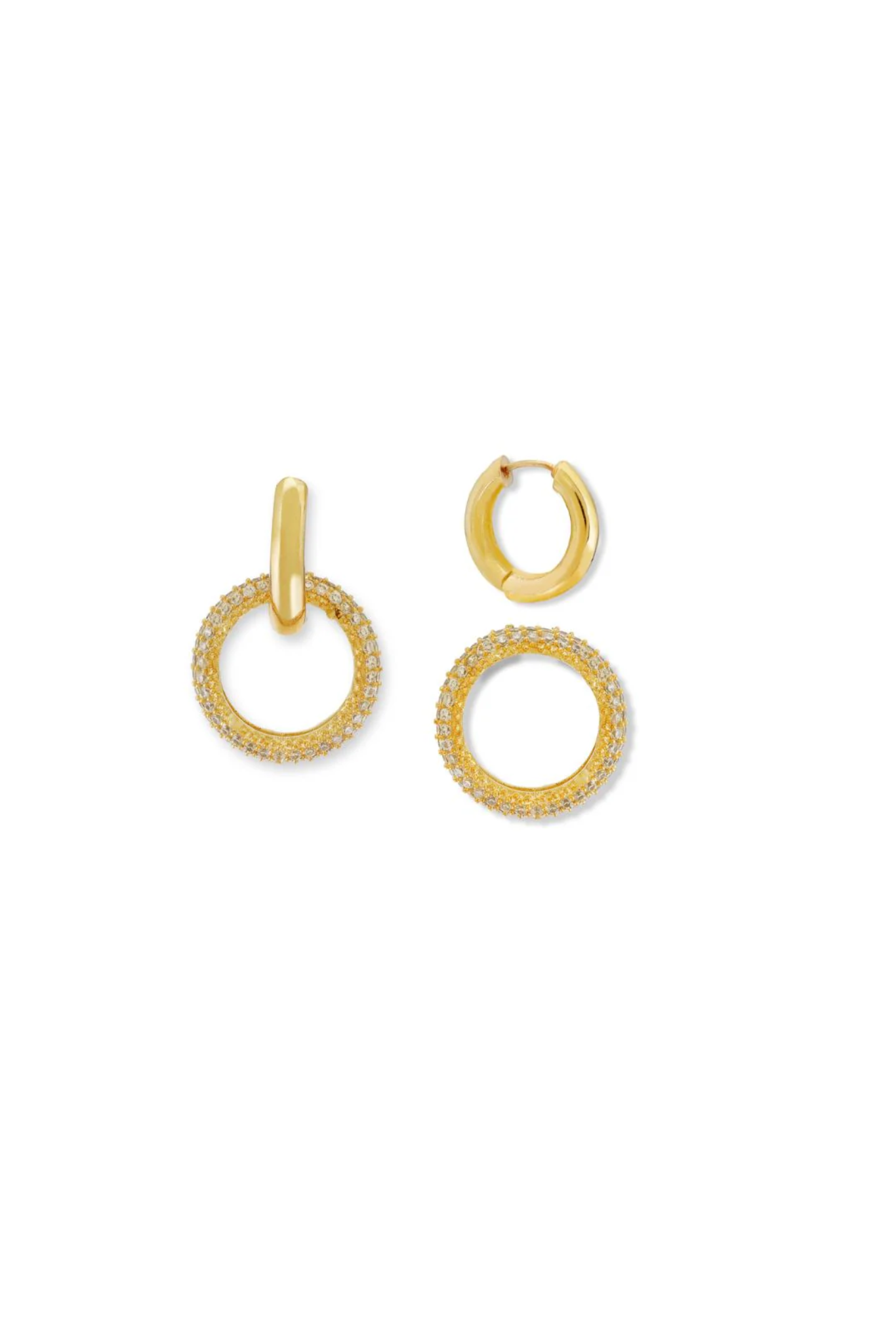 The Whole Earrings - Golden