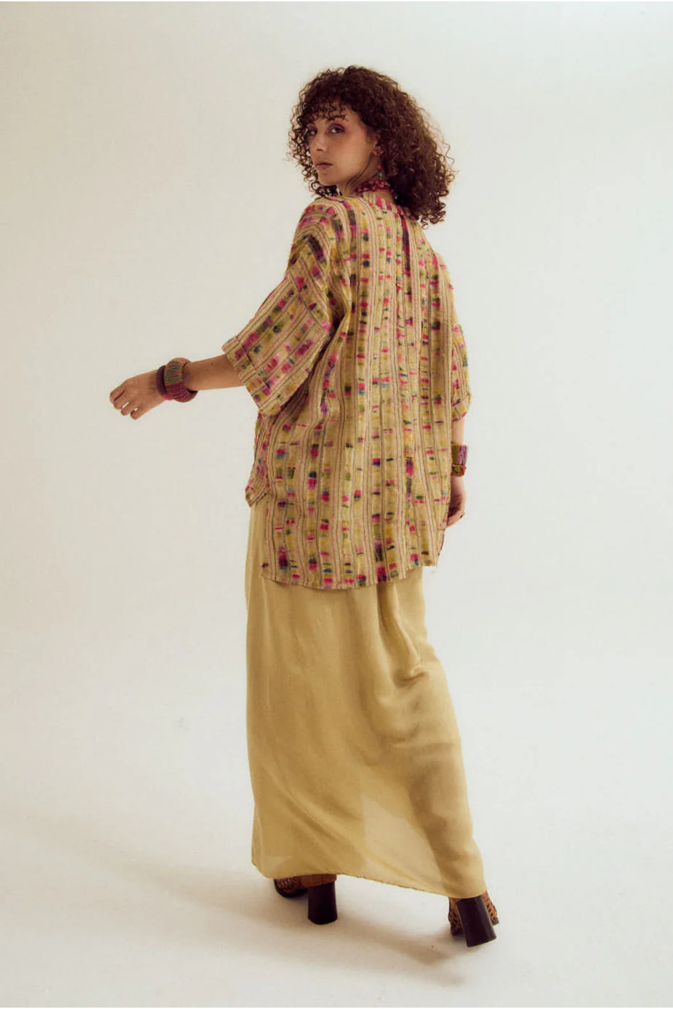 Gulmohar Pleated Skirt