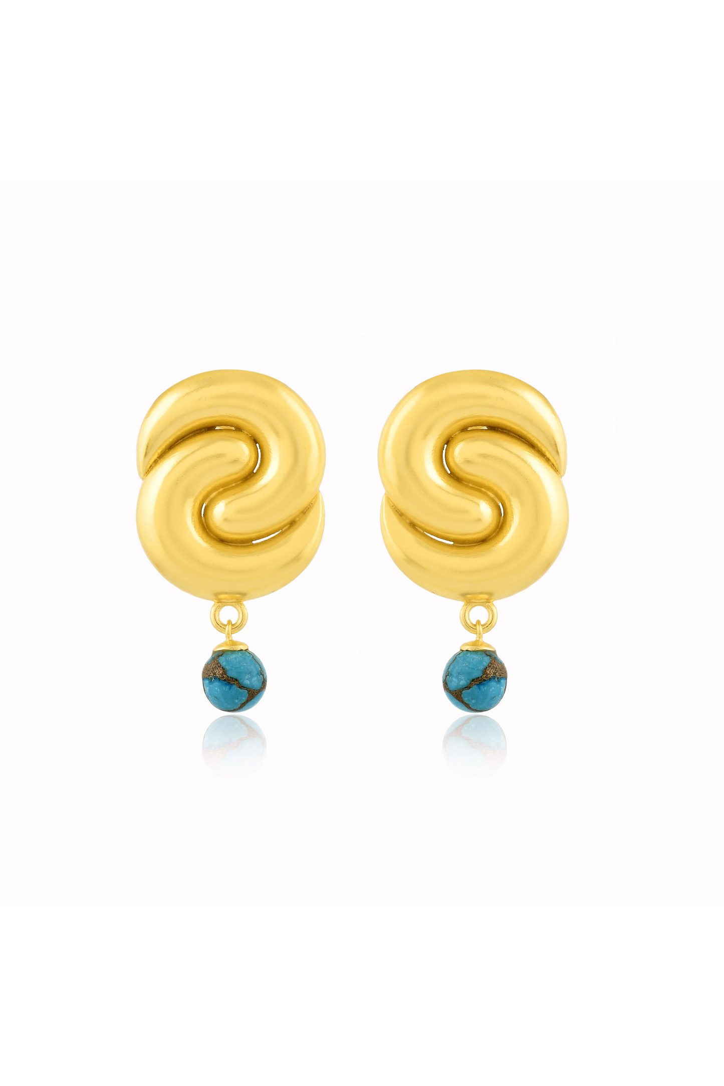 Turquoise Beaded Earrings