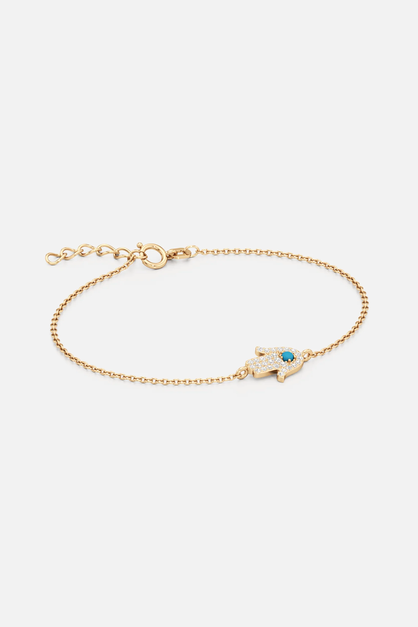 Hamsa Pave Bracelet