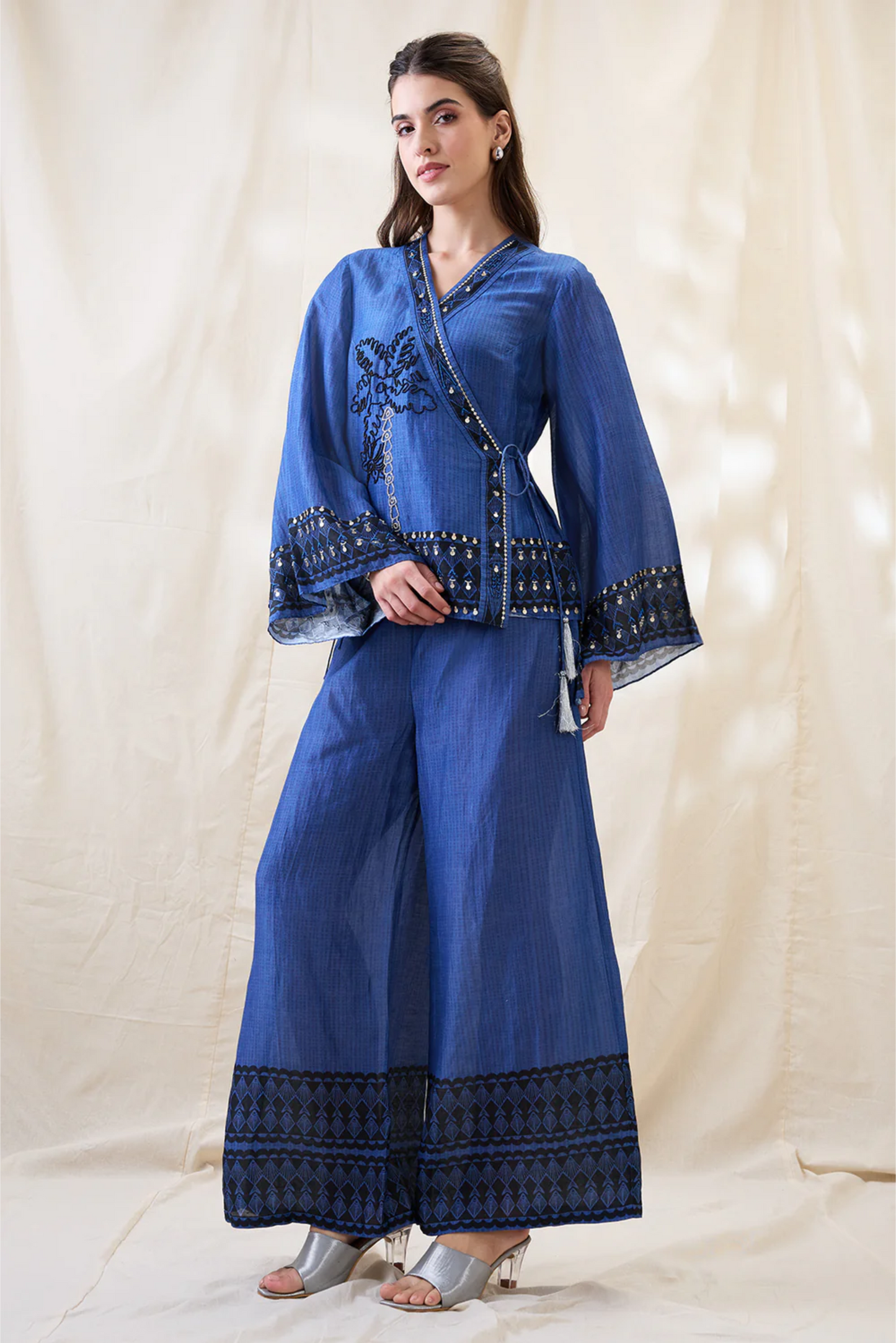 Noorani Embellished Angarkha Set
