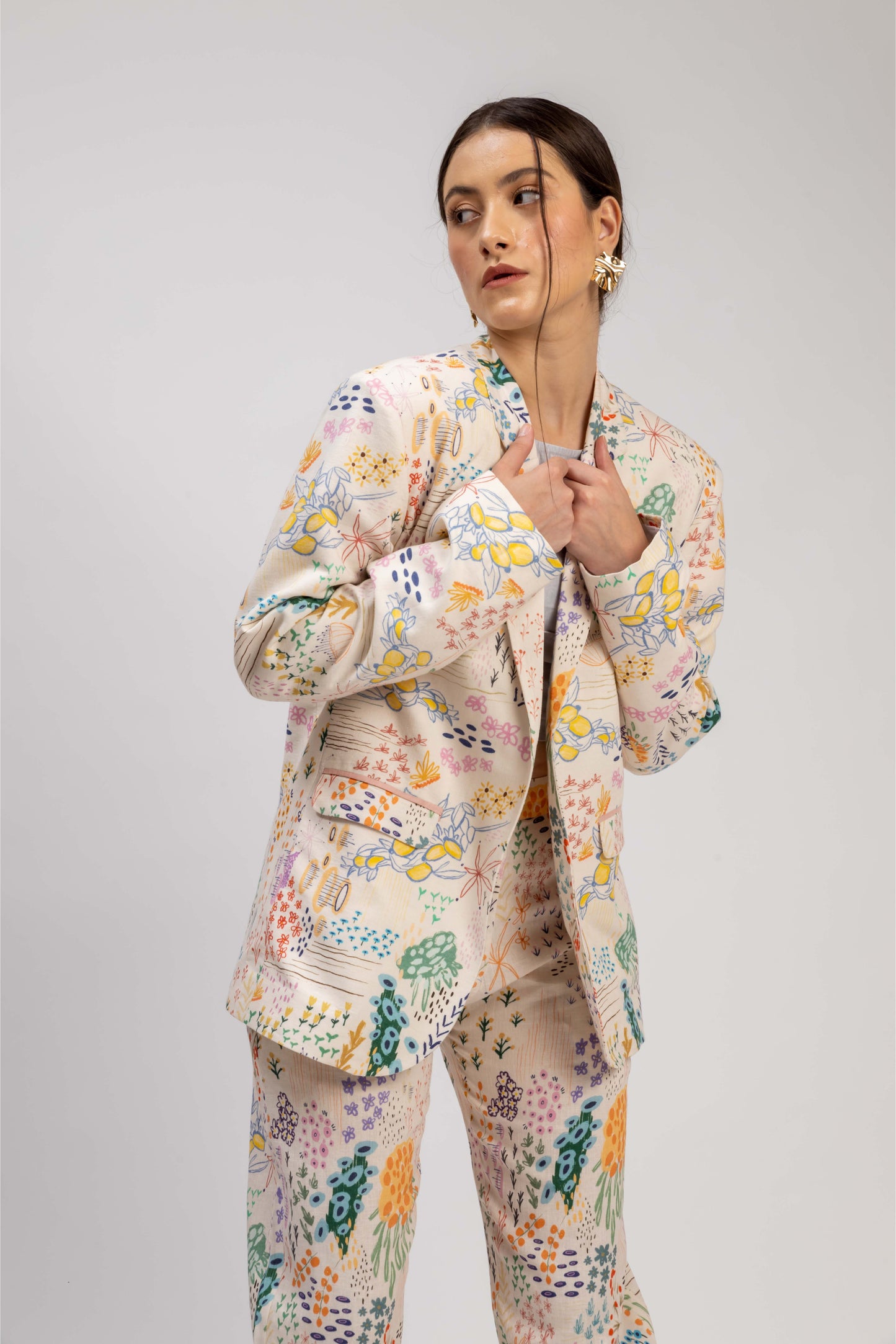 Liza Printed Blazer