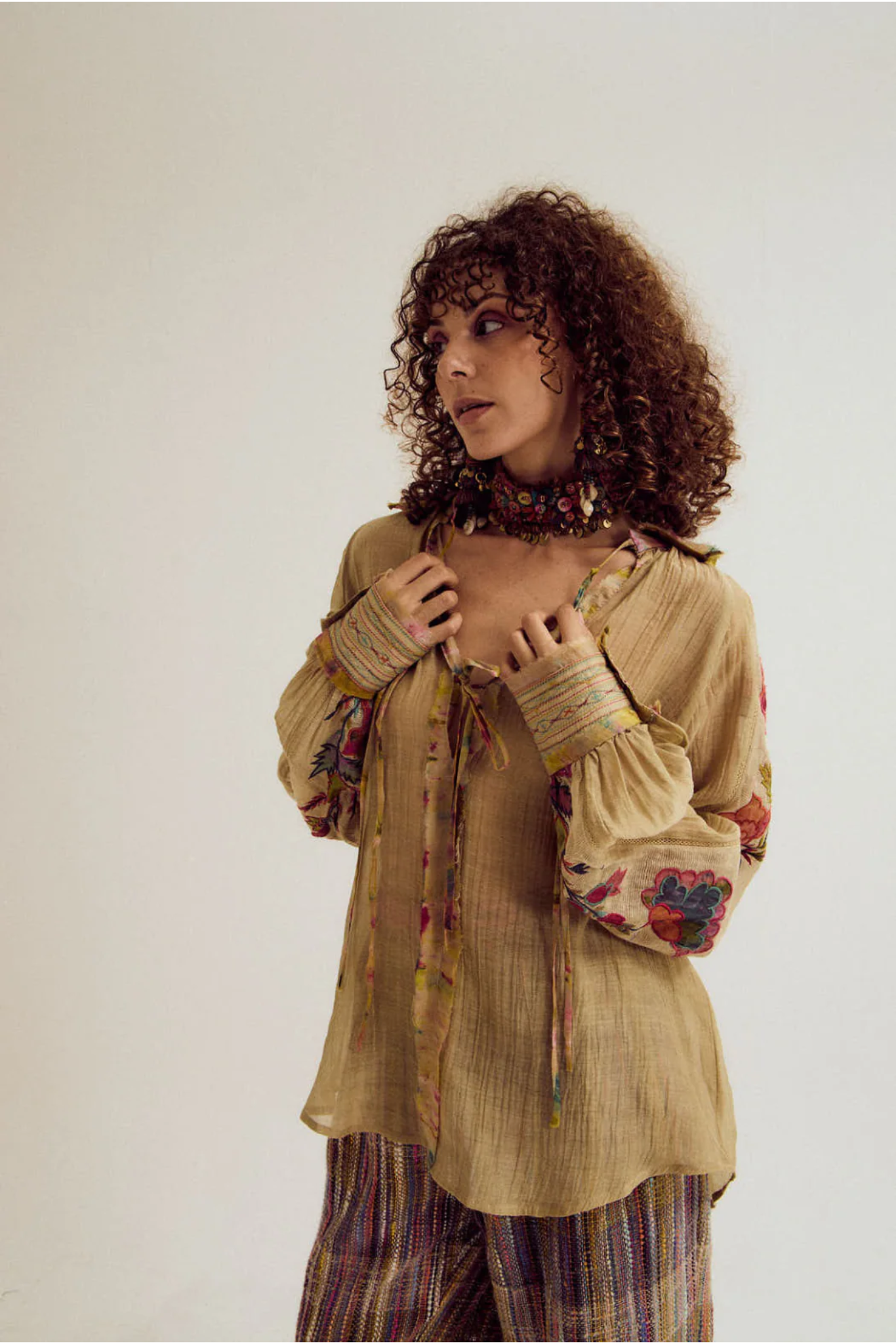Chloe Emb Shirt