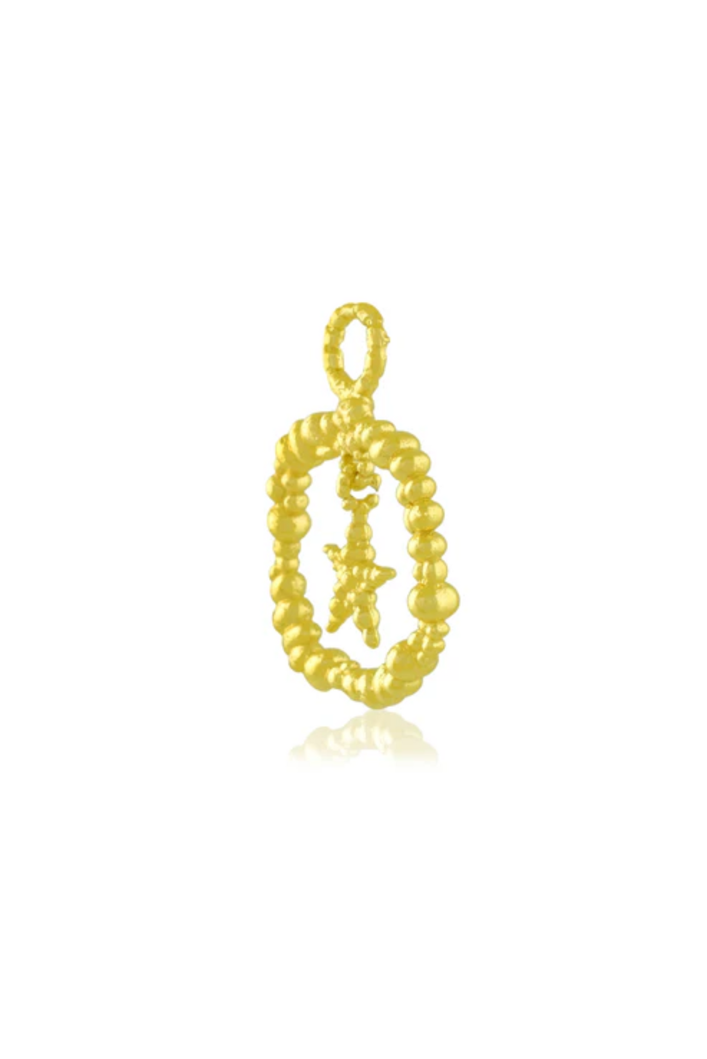Granulated Star Charm