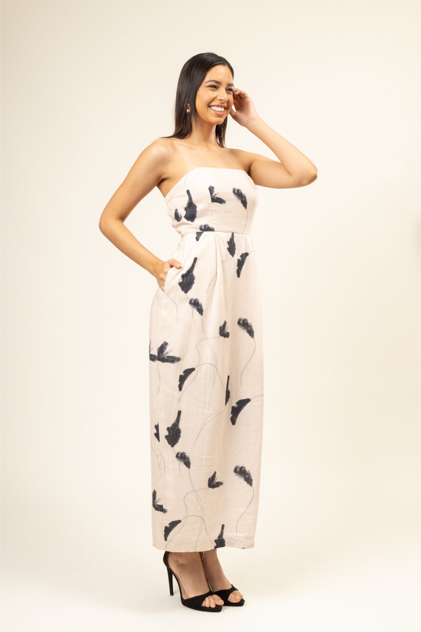 Denise Printed Dress