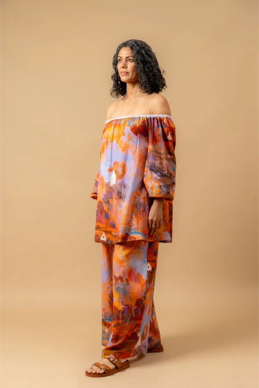FIREFLY FLICKER PRINTED PANTS