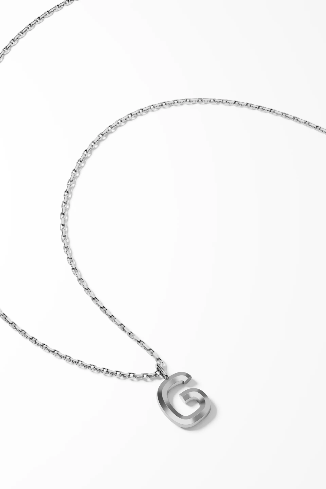 Bold Letter Necklace - G